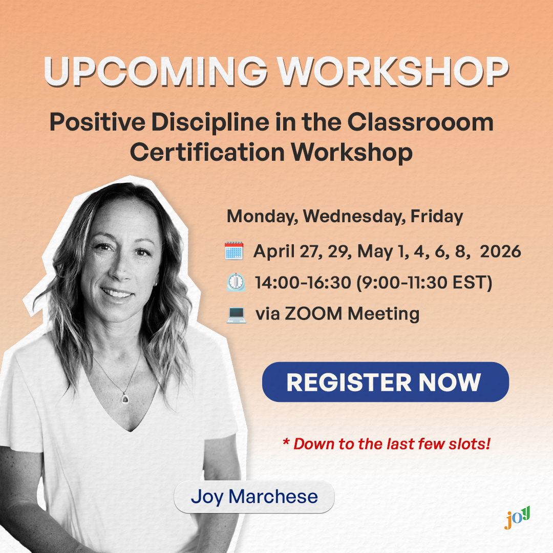 Online Positive Discipline in the Classroom Certification Workshop