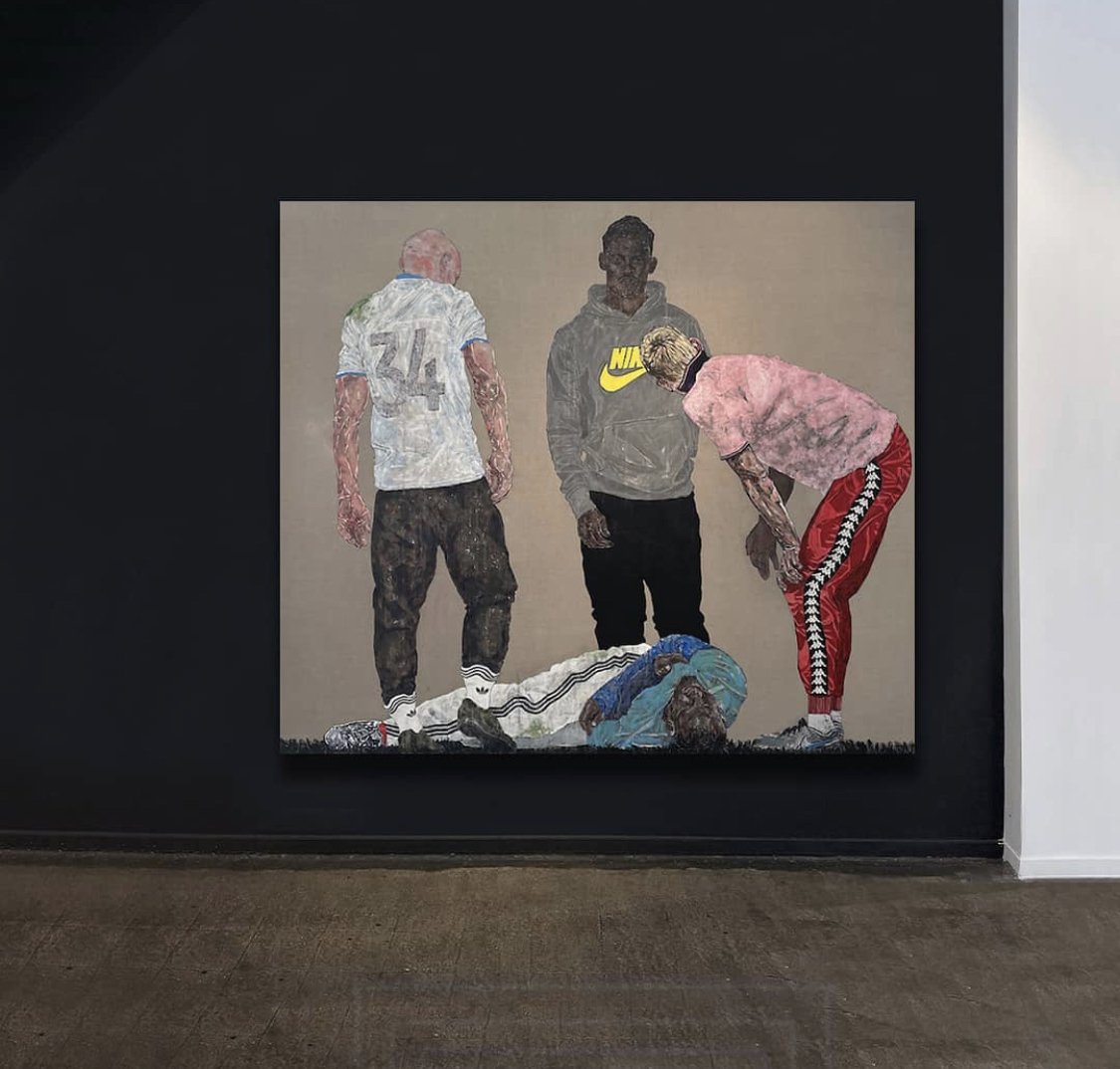 'Four Figures' on show, Melbourne 2023.