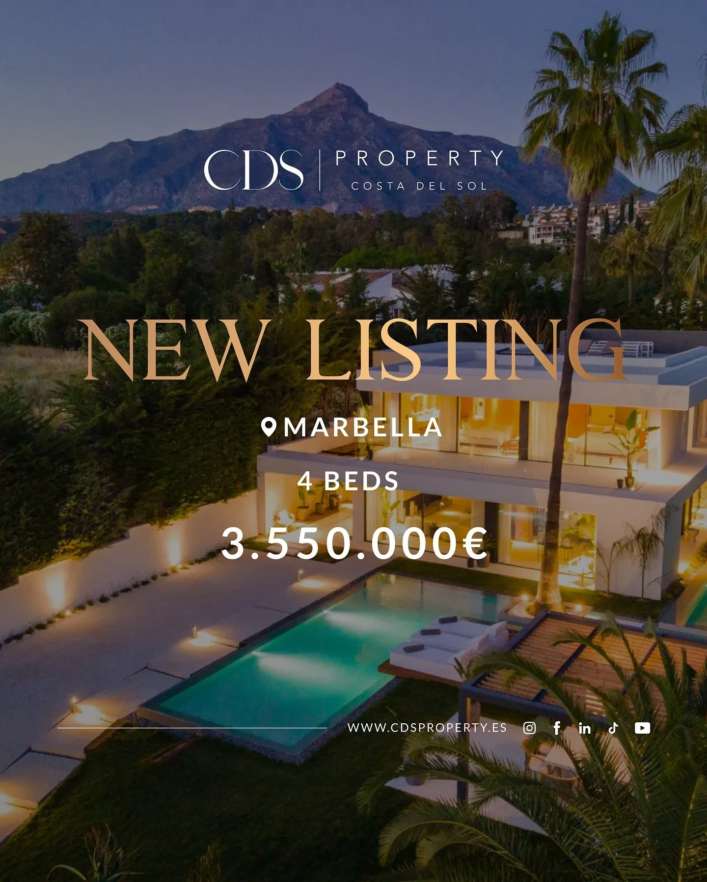 Auriga 1 — an exceptional modern villa in the heart of Nueva Andalucía, Marbella. Set on a 1.038 m² plot, this 4-bedroom residence combines sophisticated design, comfort, and privacy. Enjoy bright open spaces, landscaped gardens, an