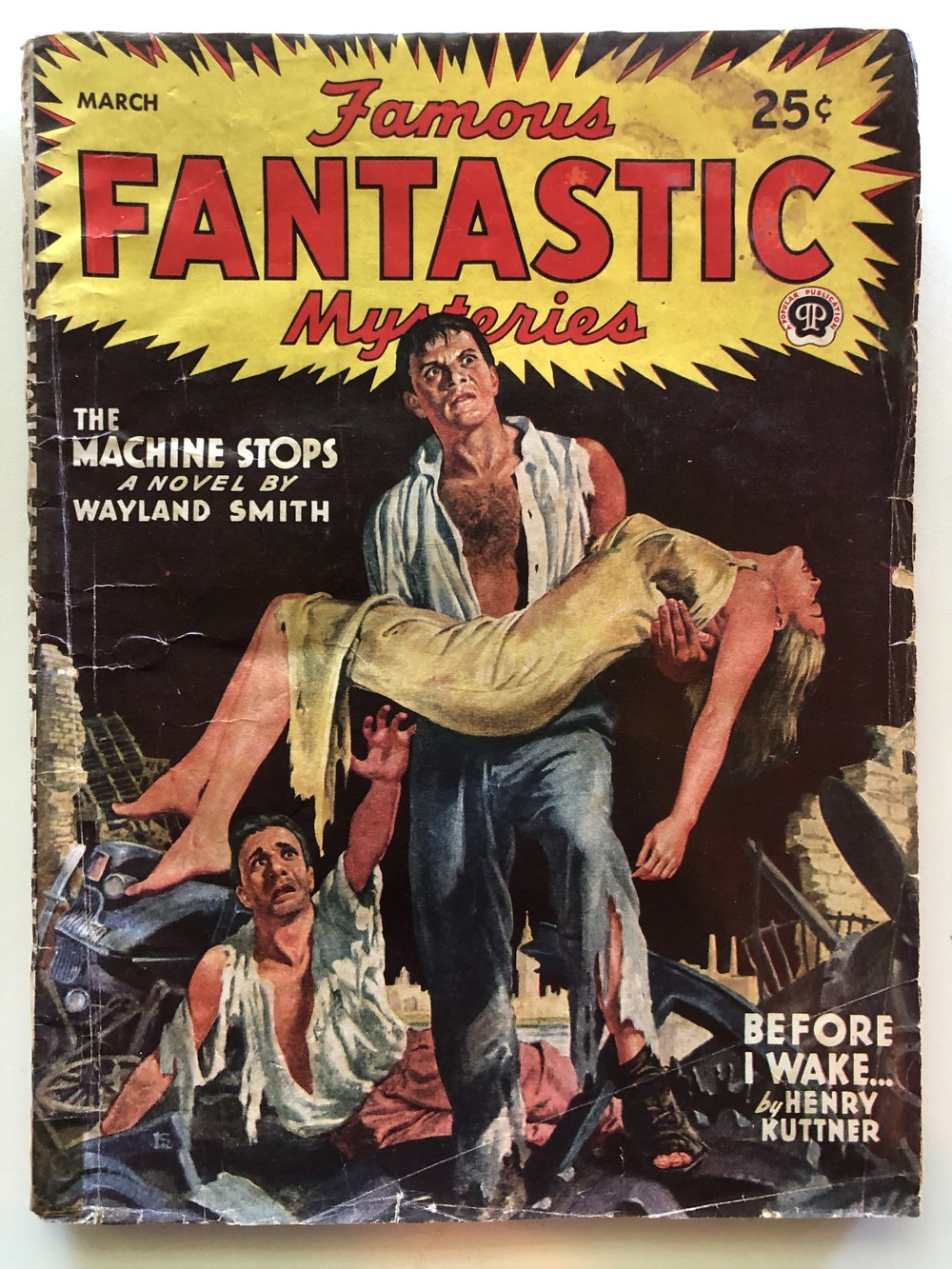珍品　パルプ雑誌 Famous Fantastic Mysteries 1945 s-l400.jpg
