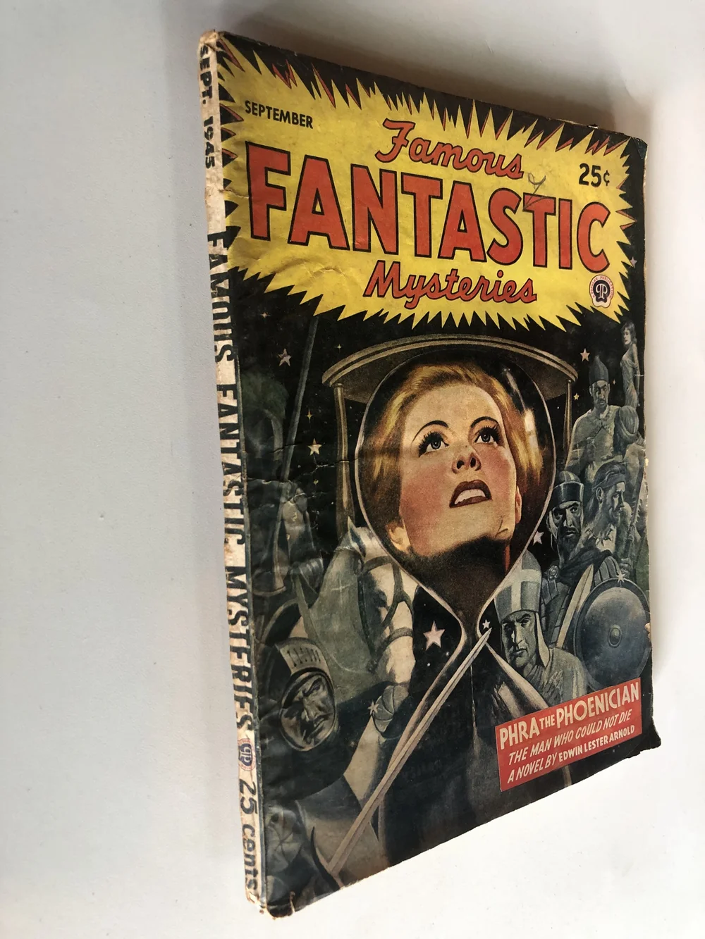 Famous Fantastic Mysteries - September, 1945 - VG — Vintage Pulps