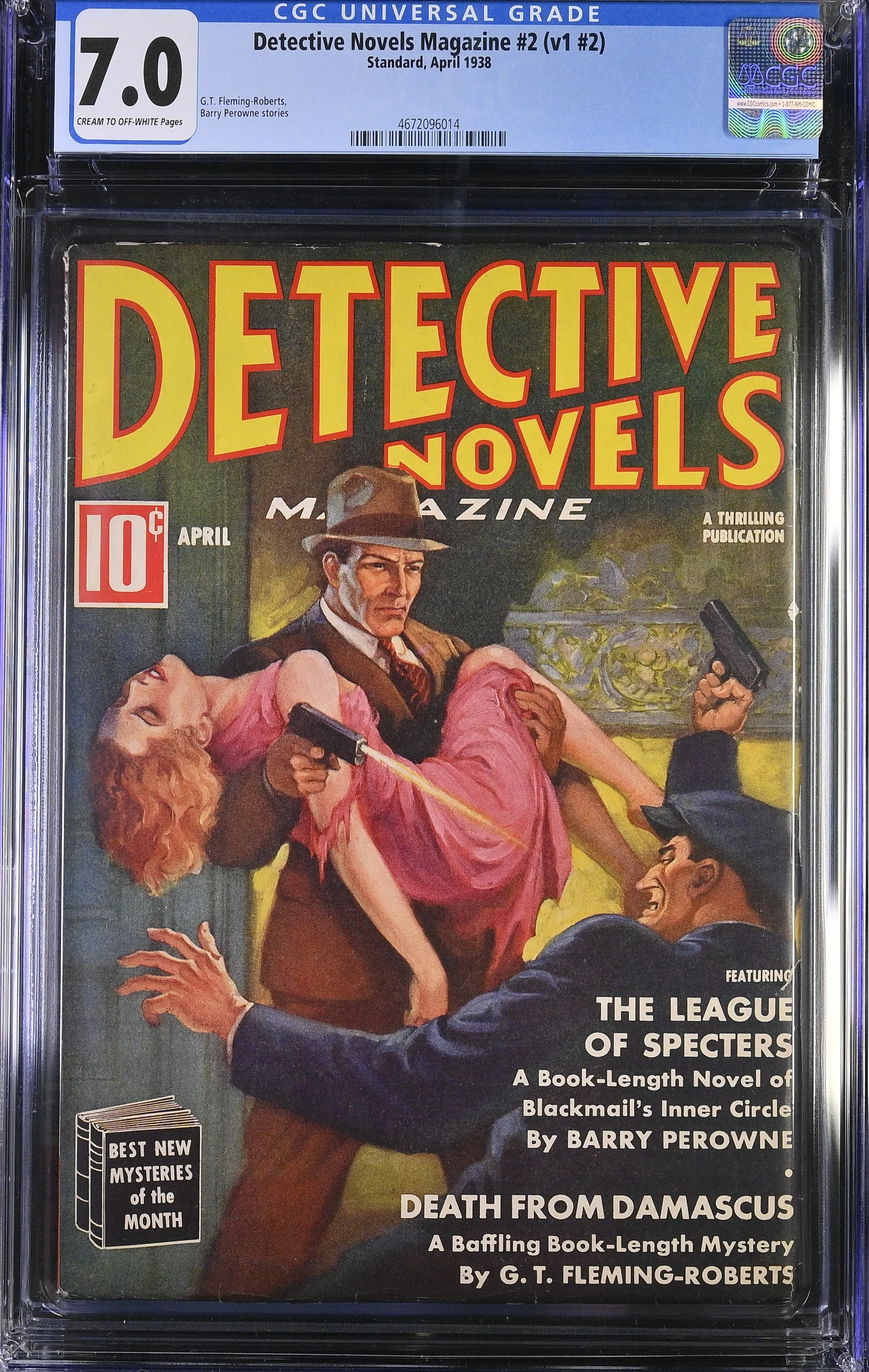 Detective Novels - April, 1938 - 7.0 (FN/VF)