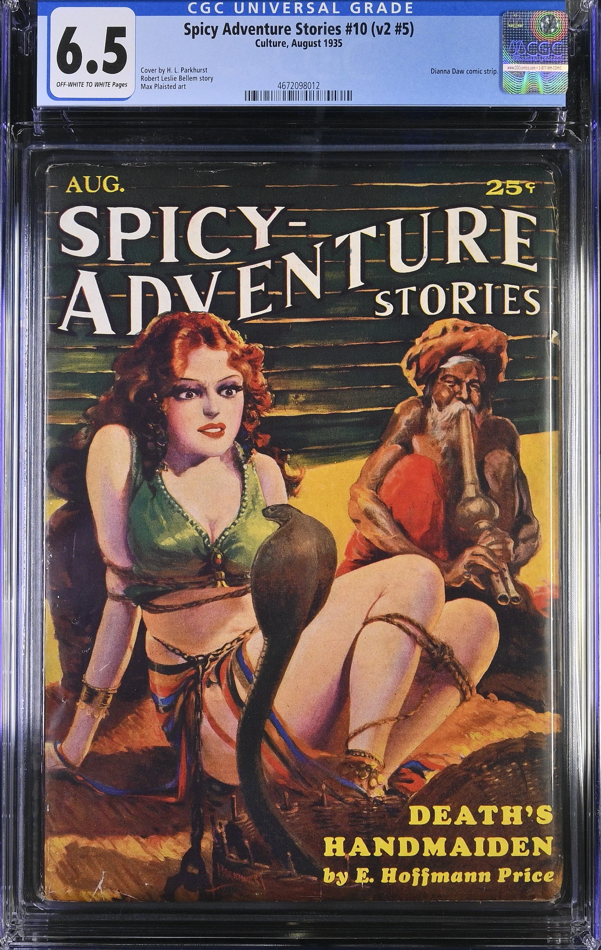 Spicy Adventure - Aug, 1935 - 6.5 FN+