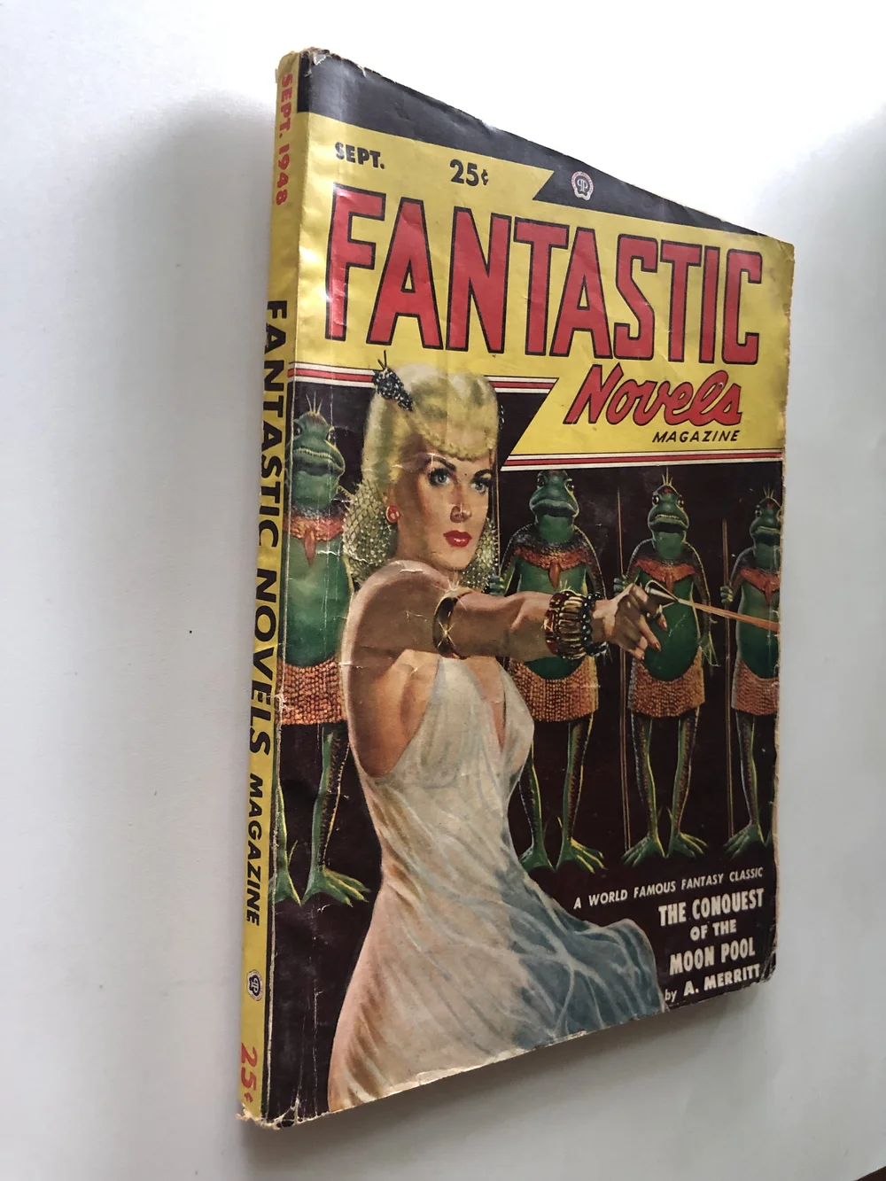 珍品　パルプ雑誌　FANTASTIC NOVELS 1949年　SF pulp Set of 2 Famous Fantastic Movies/Novels October 1947 & May