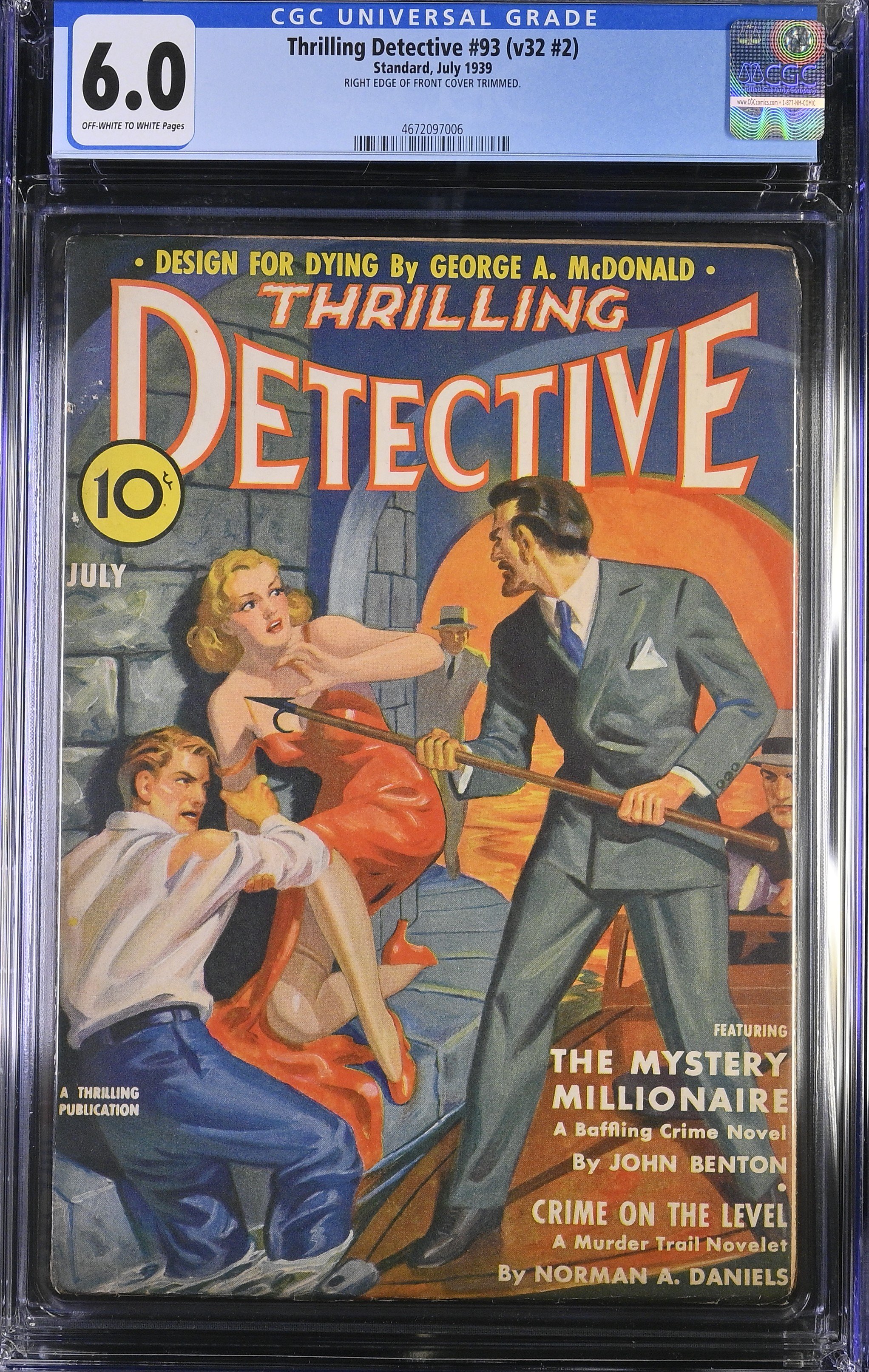 Thrilling Detective - July. 1939 - (6.0) FN