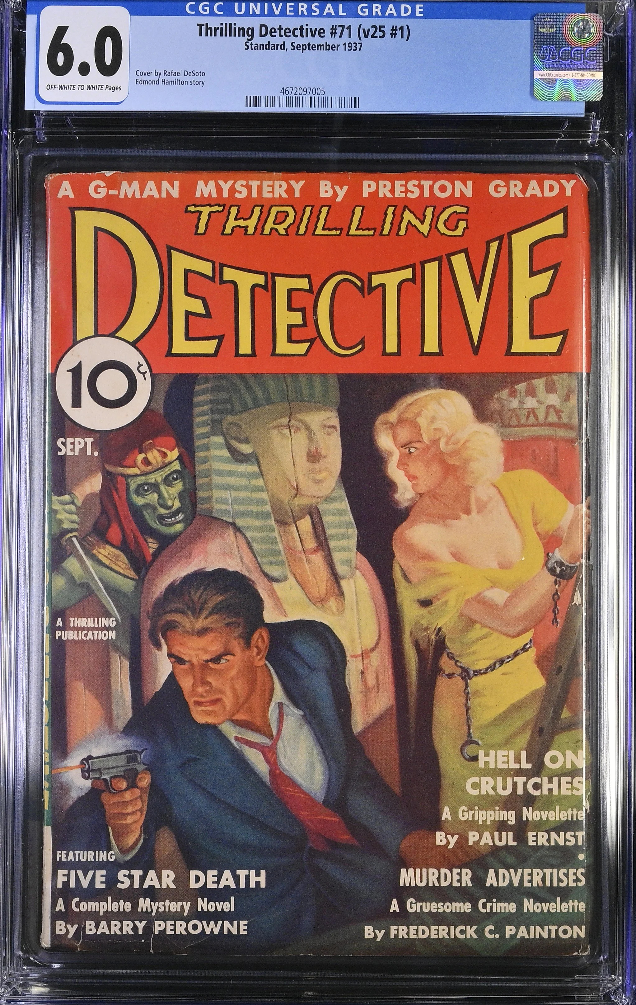 Thrilling Detective - Sept. 1937 - (6.0) FN