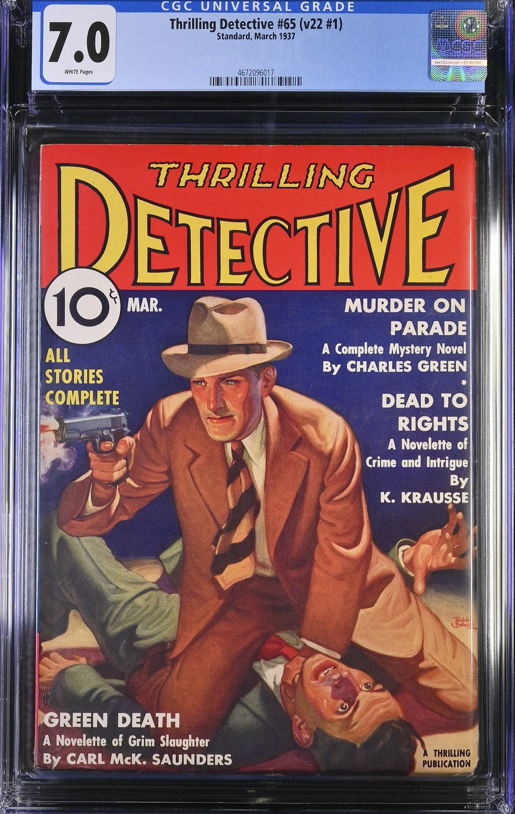 Thrilling Detective - Mar. 1937 - 7.0 (FN/VFN)
