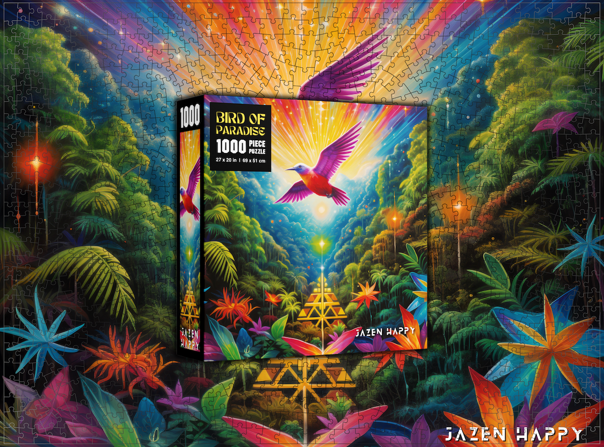 Bird of Paradise Jigsaw Puzzle