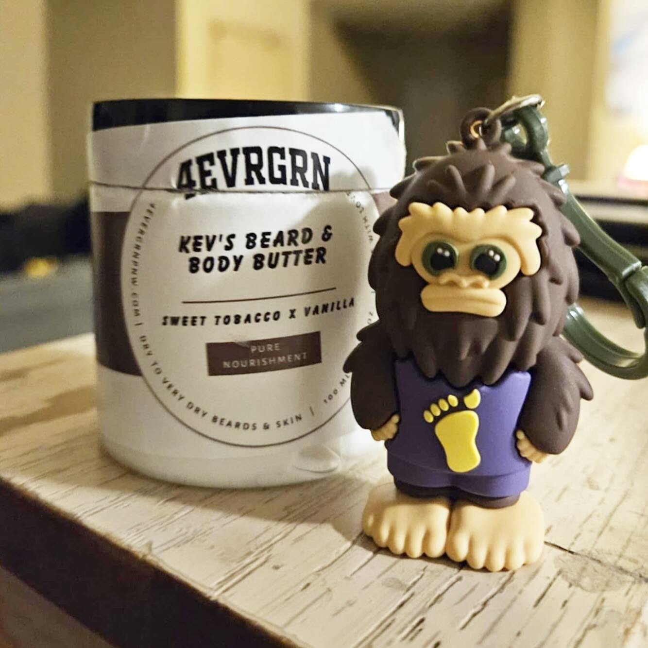 Our body care line got a label update and it&rsquo;s Sasquatch approved 👣Hydrate your beard or skin with KEV&rsquo;S BEARD AND BODY BUTTER 🧔🏾&zwj;♂️ and smell great too. Available on www.4evrgrnpnw.com 🌲

#4evrgrnpnw #wearethepnw #pnwlifestyle #b