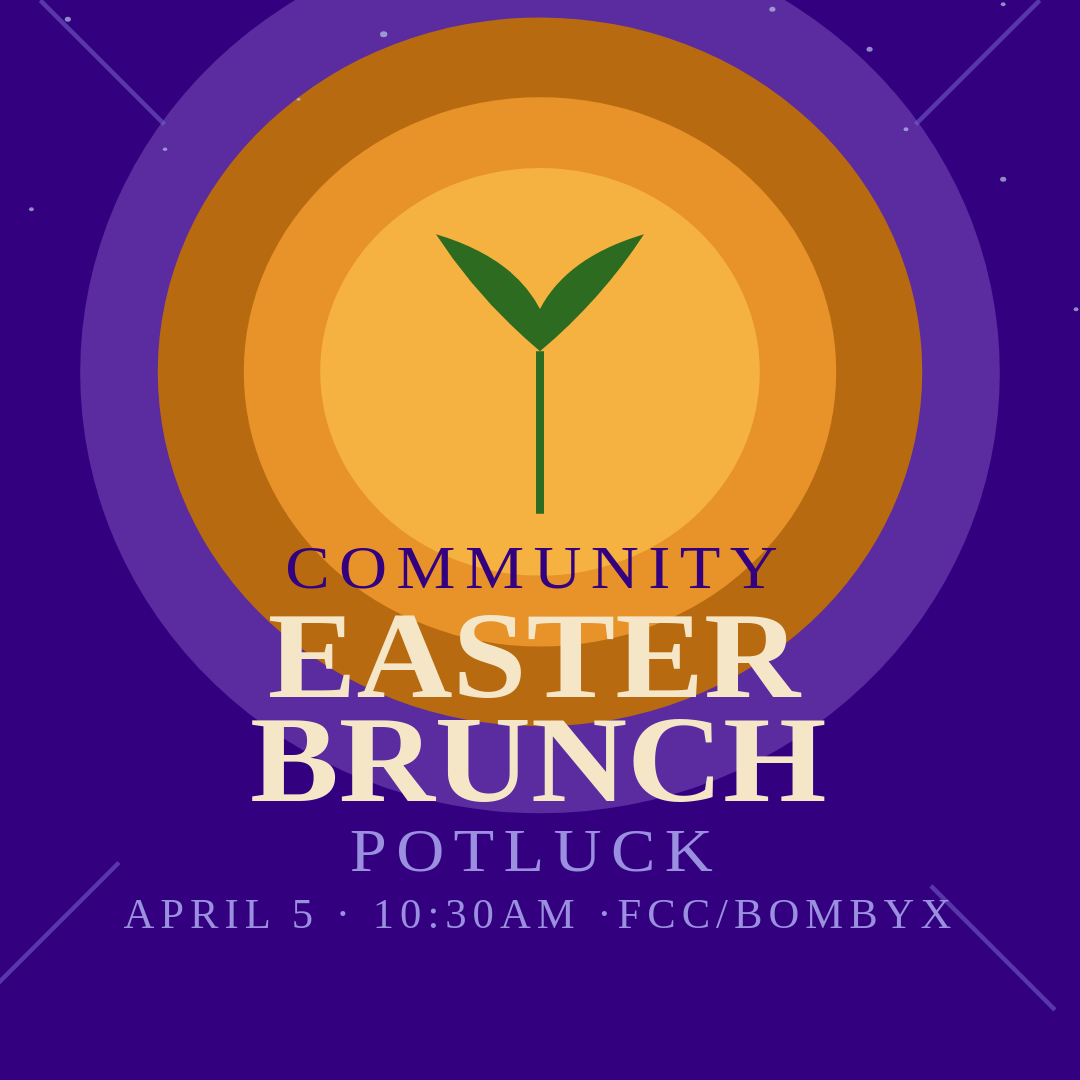 Community Easter Brunch Potluck