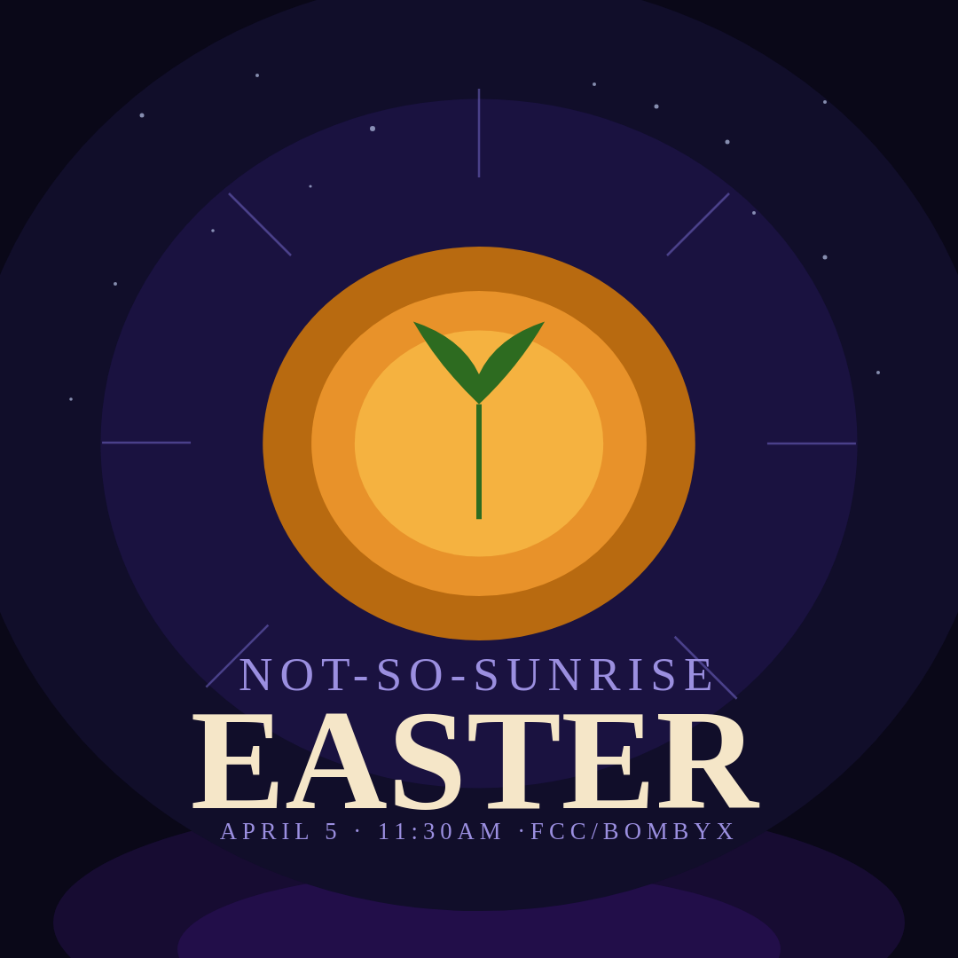 Not-So-Sunrise Easter Service
