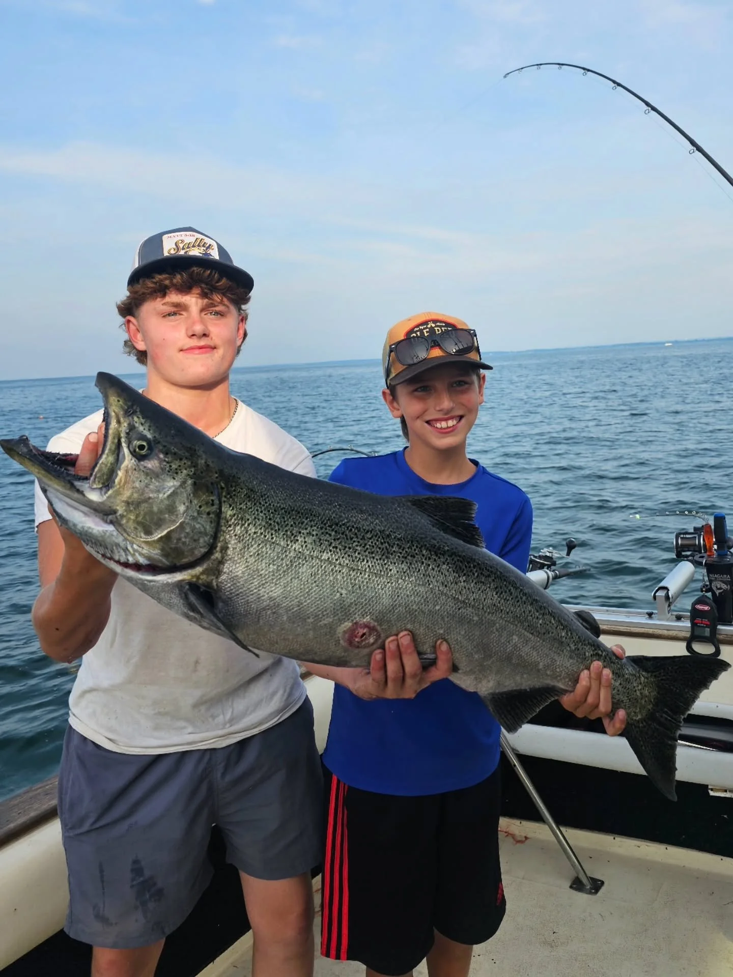 August is flying by and these kings know the times coming, they're showing some signs of change, but man are they angry. Vicious rips and drive bys are upon us! Get those flys in the water!