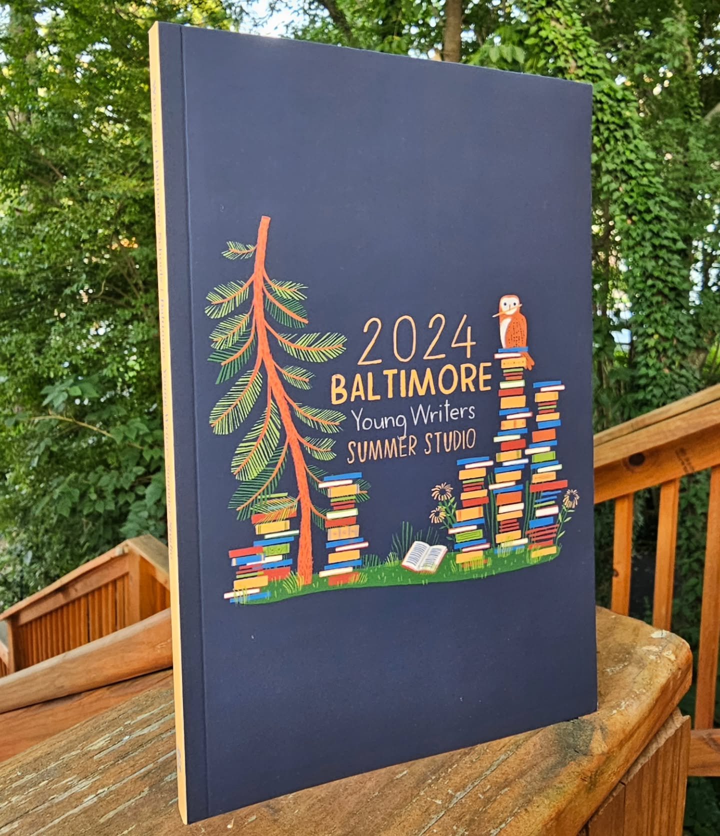 Your summer reading is here! We're excited to present an anthology from our week together at the 2024 Baltimore Young Writers Summer Studio at @washcoll.

Cover design by @lexiknilson. Writing by young writers from Baltimore. And a big thank you to t