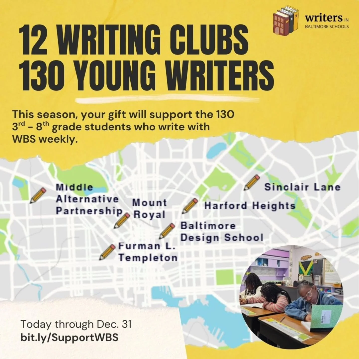 This Giving Tuesday, double your gift! 

Today, thanks to an anonymous donor, your gifts up to $5,000 will be matched.

bit.ly/SupportWBS

#givingtuesday