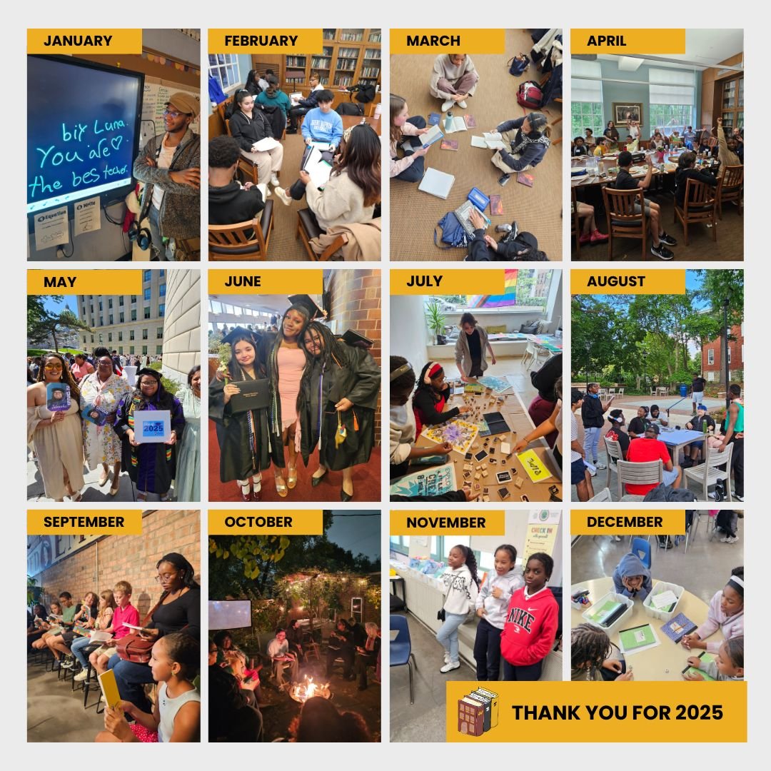 Thank you all for a 2025 full of new stories, poems, and worlds ✏️

As we look ahead to 2026, help us raise our remaining $6,405 to support next year's writing programs. Make your gift at bit.ly/SupportWBS