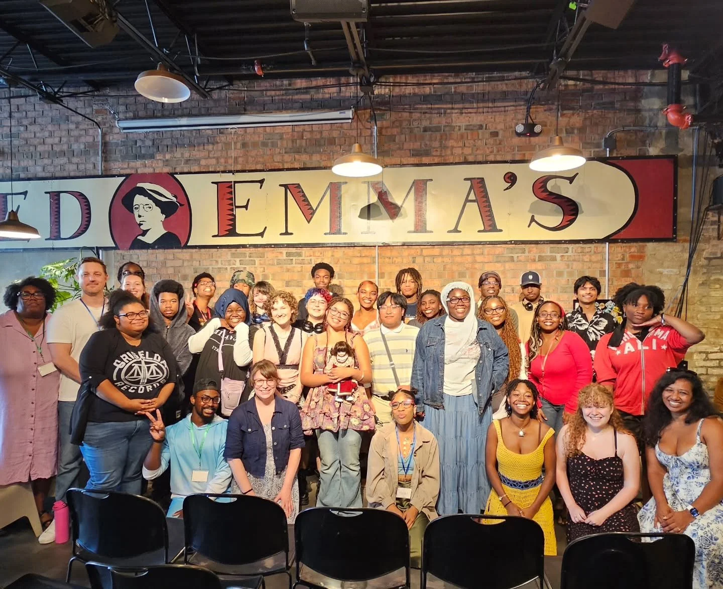 Thank you to @redemmas for another year of hosting our Studio Showcase upon our return from the #wbswritersstudio at @washcoll!