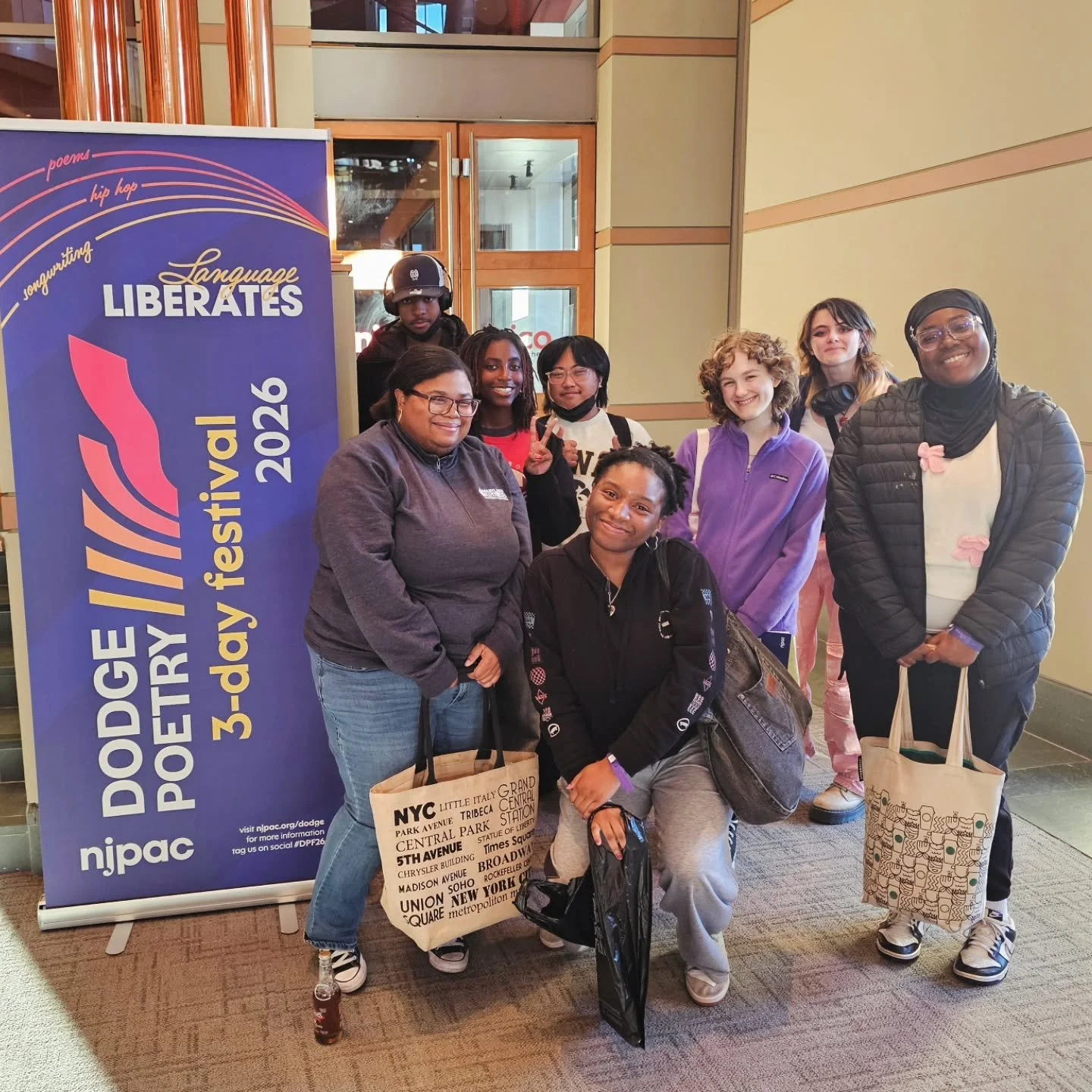 Thank you to the Dodge Poetry Festival at @njpac for a fantastic trip last weekend! 

#dodgepoetryfestival #dpf26