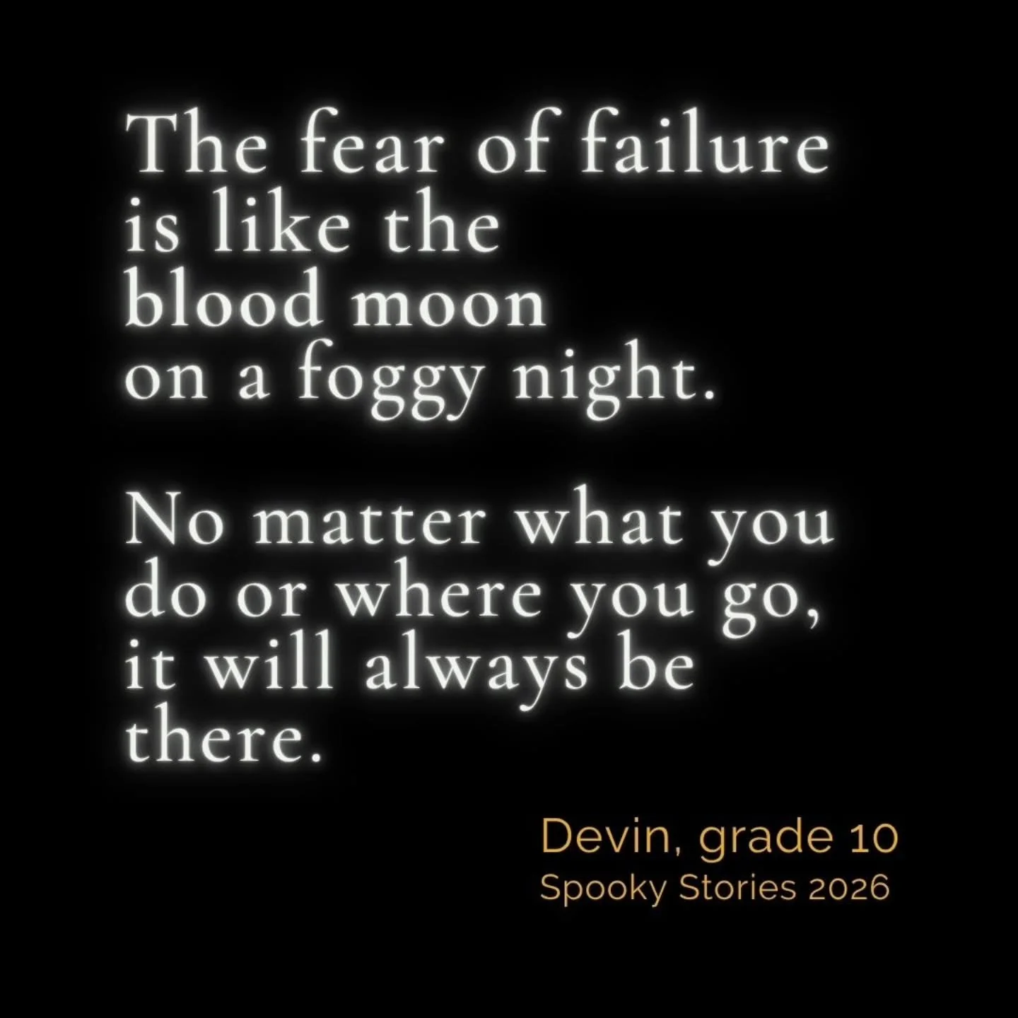 Some writing from Spooky Stories 2026 to chill your Halloween week 🎃