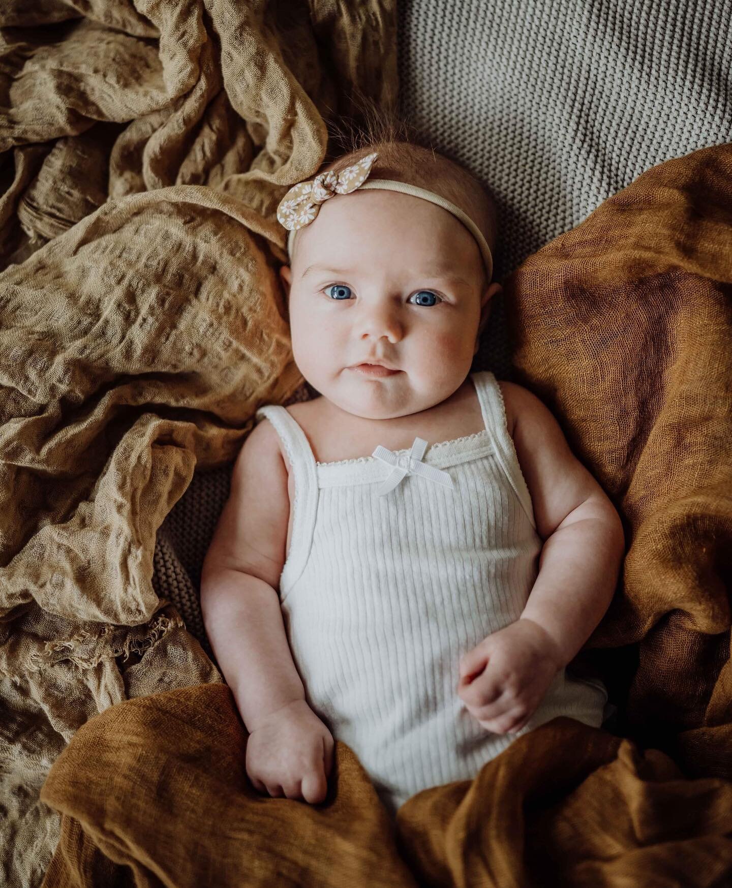 Little baby Darcie is not so newborn, she&rsquo;s 2 months old.  Sometimes life gets busy especially when you have two other children to take care of.  I love this age though as we got lots of smiles from Darcie. She&rsquo;s so beautiful isnt she?  W