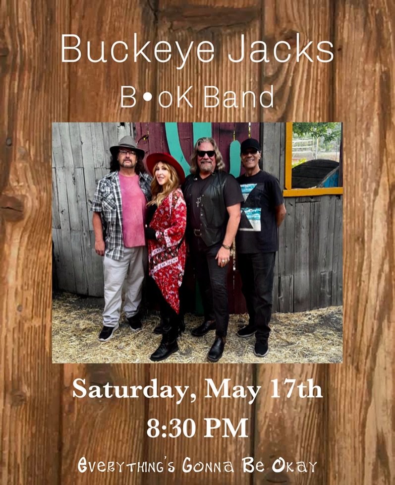 Catch us at @buckeye_jacks_saloon Saturday, May 17th. 8:30 pm