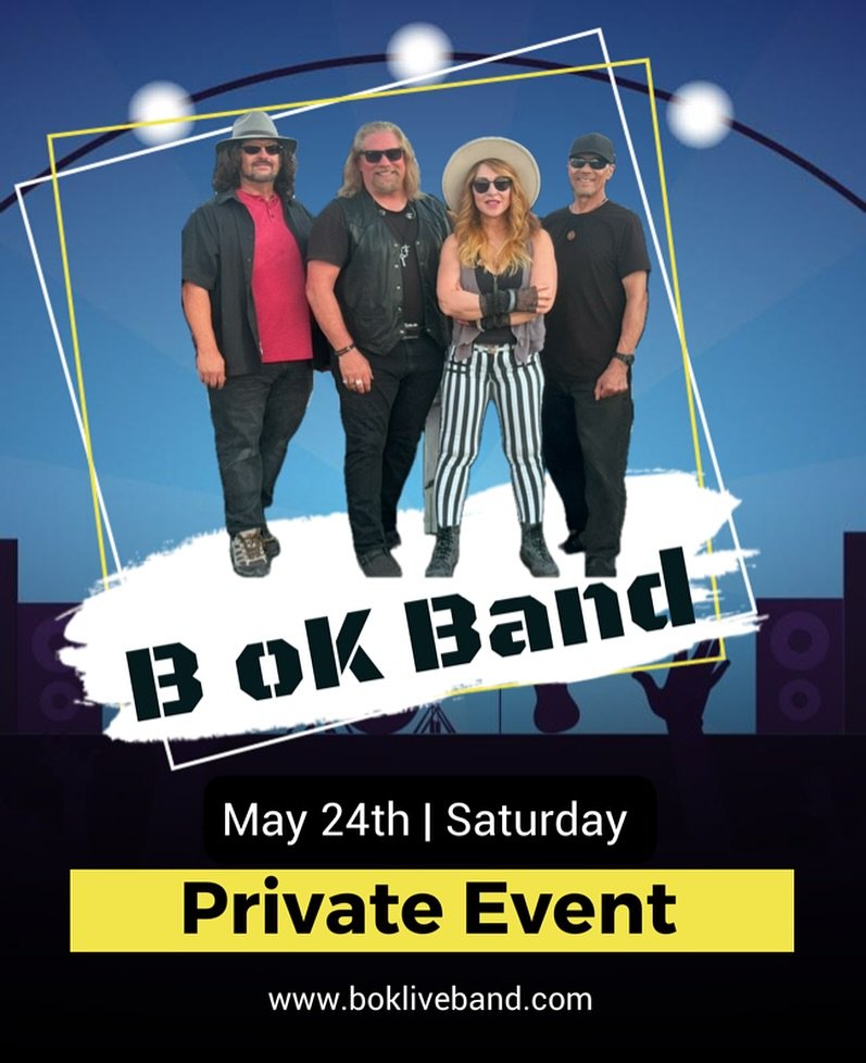 Book your private event now. 
Ladyd.bokliveband@gmail.com
