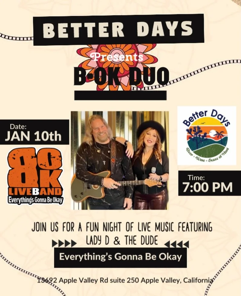 We are going to take you on a sentimental journey through music and have lots of fun with you all. Make you table reservations now. It&rsquo;s gonna be a fun night! 
#liveband 
#livemusic 
#everythingsgonnabeokay