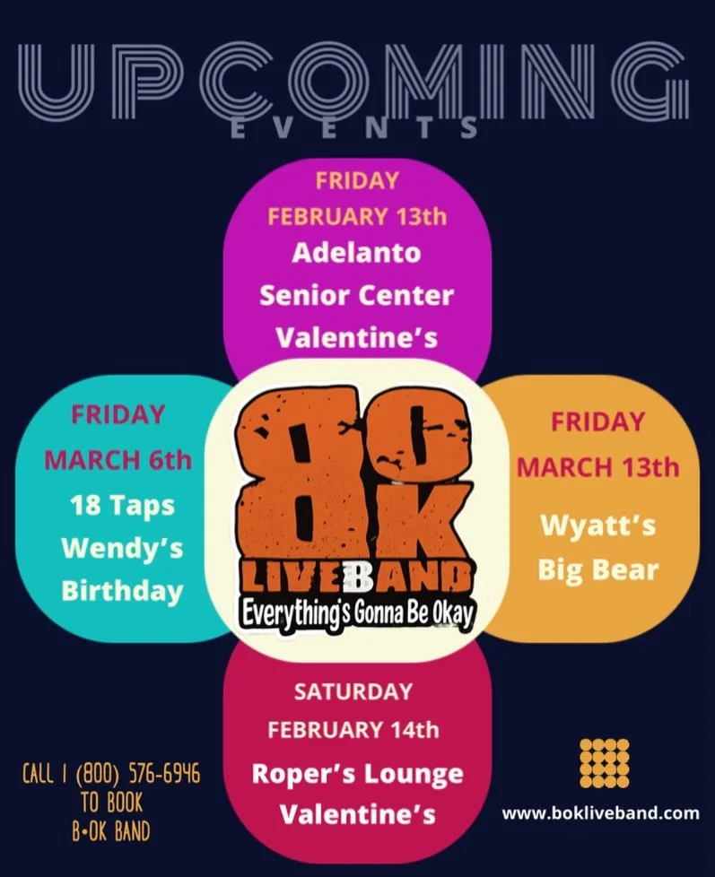 Everything&rsquo;s Gonna Be Okay! 
#bokliveband