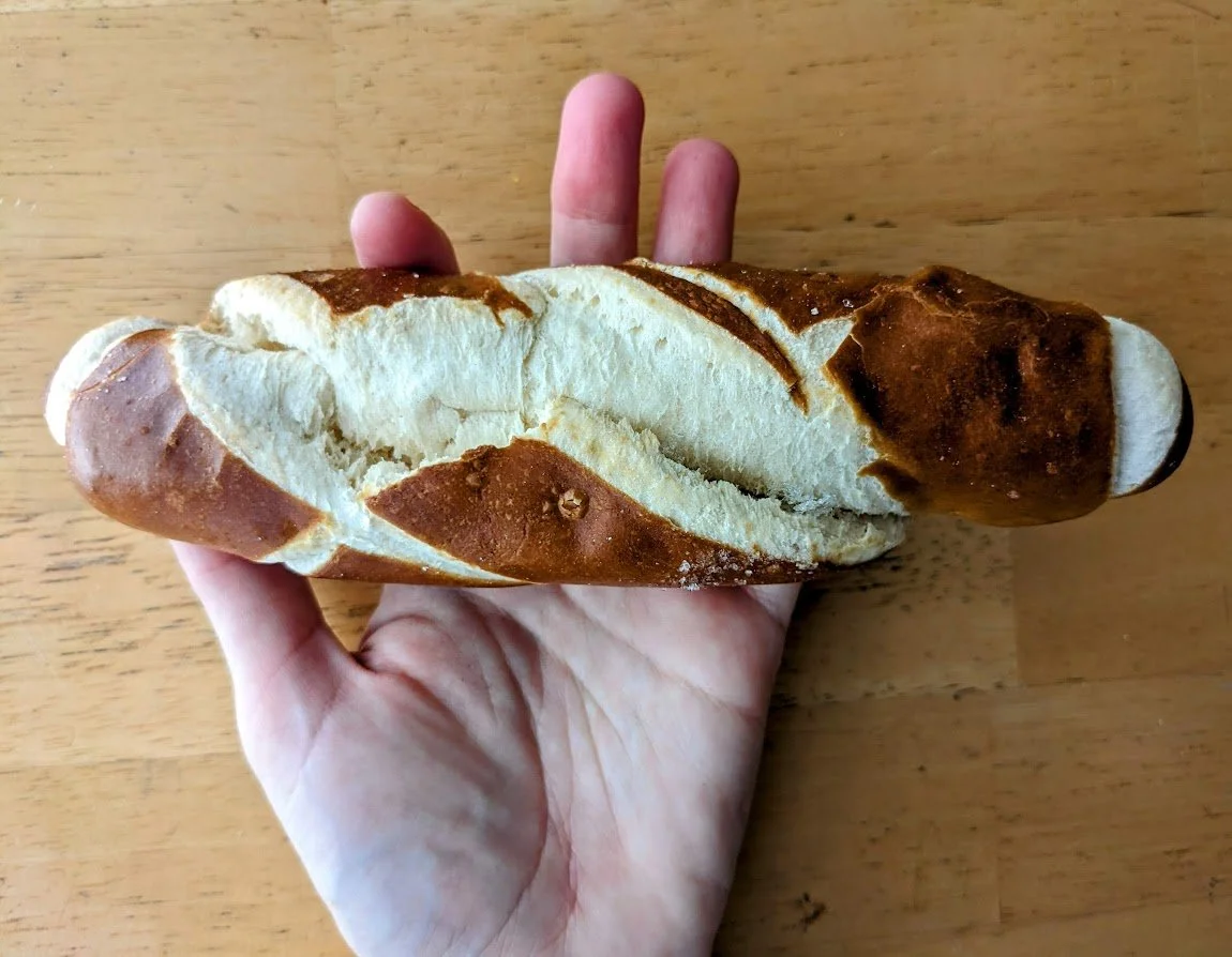 Aldi Bavarian Soft Pretzel Sticks (Deutsche Küche) Review Ingredients