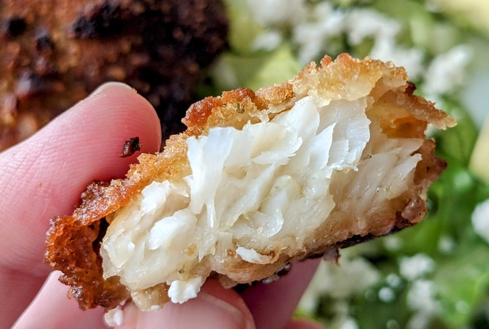 Aldi Macadamia Crusted Flounder (Specially Selected) Review