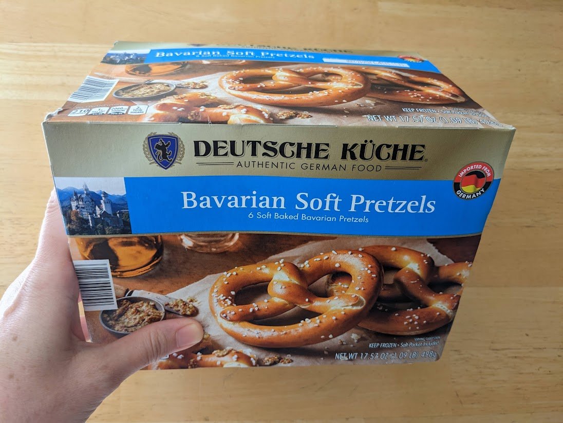 Aldi Bavarian Soft Pretzels Deutsche