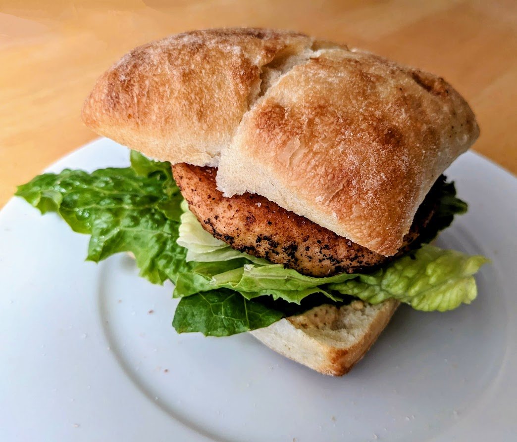 GRILLED SALMON BURGERS, From the WHOLE FOODS Frozen Section