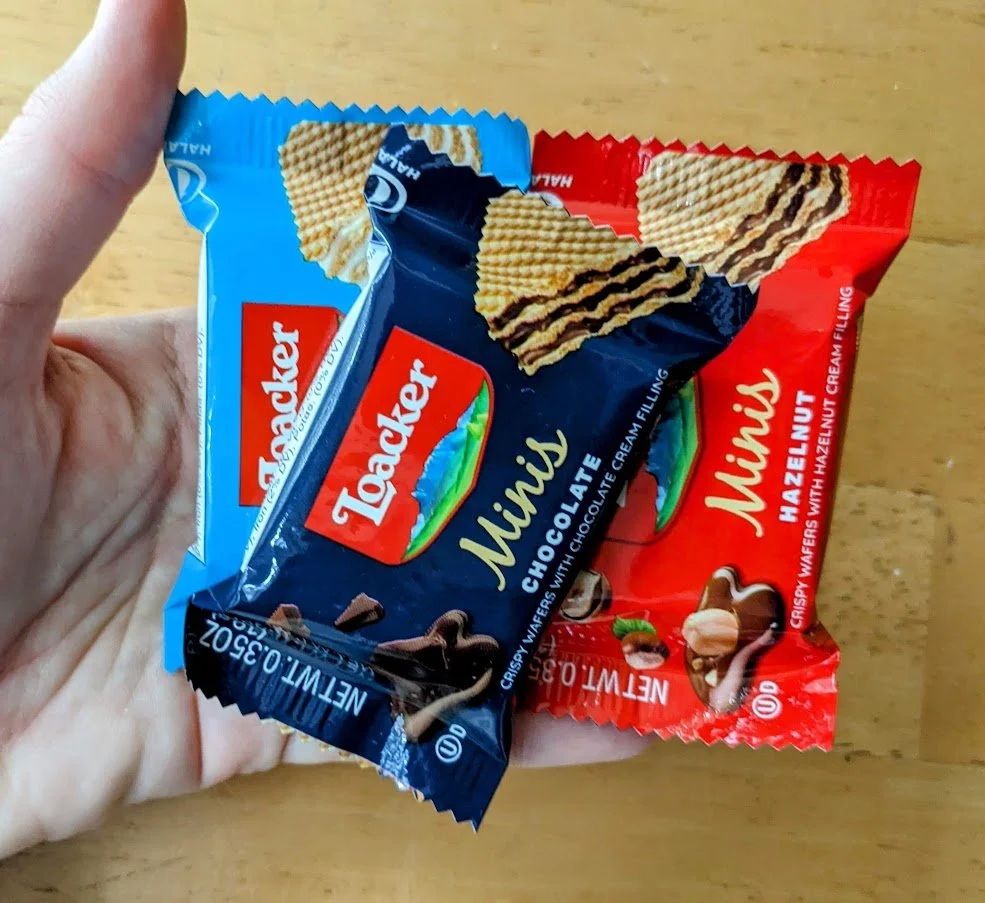 Loacker Minis Cream Filled Wafers from Italy Review — SnarkleSauce on Wry