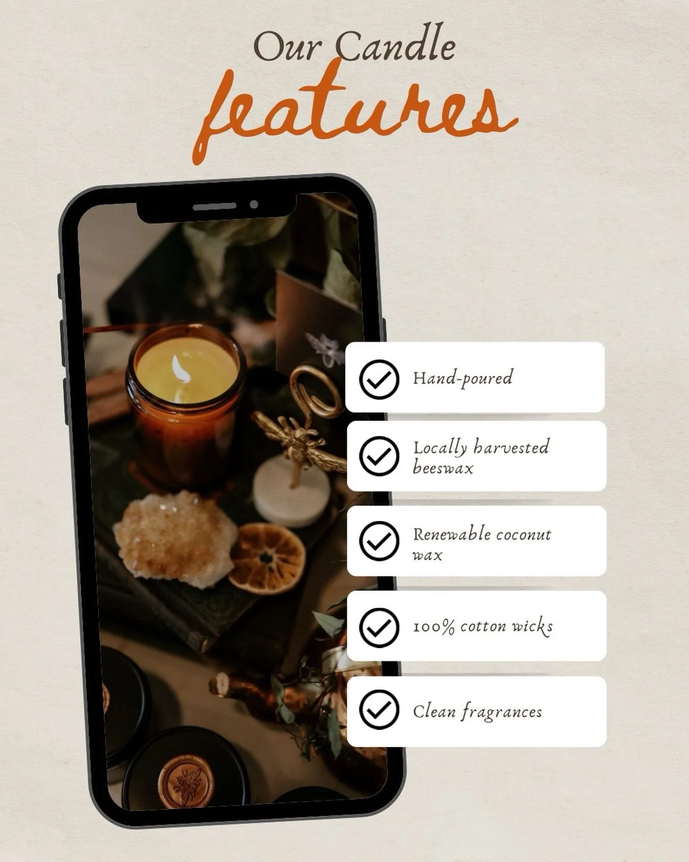 🕯️Why choose our candles? 

Not only are they made with beeswax sourced from right here in Nebraska - supporting your local beekeepers, but they&rsquo;re made with clean burning fragrance and other high quality, natural ingredients. 

🌎 We consciou