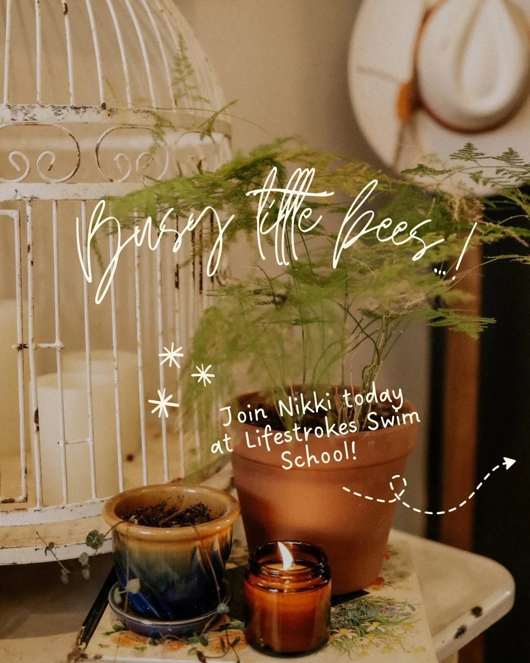 Two chances to shop with us today! ✨

🐝 Find us @lifestrokes_swim_school 9a-12p

🐝 Storefront is open 10a-6p 

🧡See you soon!