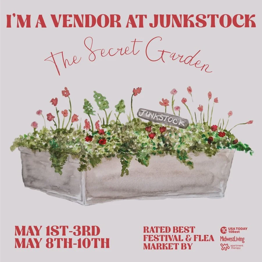 🦋☮️🌿🍄 Spring @junkstock is near!

Join us there May 1-3rd + May 8-10th! 🕯️

📍This means our Uni Place storefront will be closed during these dates and a few others as we setup shop on the farm! Don&rsquo;t forget you can still shop 24/7 @creativ