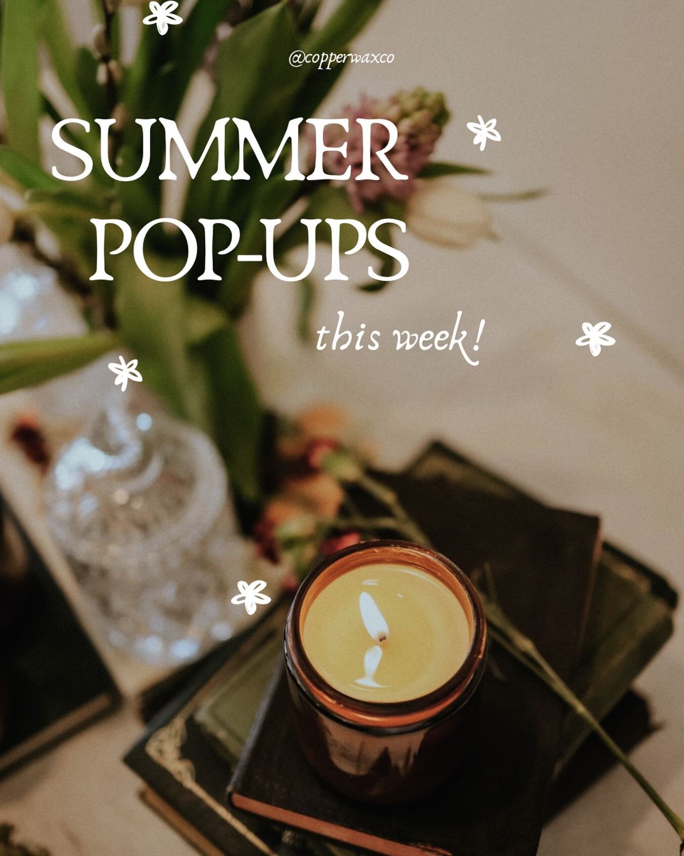 🌞𝓕𝓲𝓷𝓭 𝓾𝓼 𝓽𝓱𝓲𝓼 𝔀𝓮𝓮𝓴 𝓪𝓽 𝓽𝓱𝓮𝓼𝓮 𝓯𝓾𝓷 𝓹𝓸𝓹-𝓾𝓹𝓼:

🕯️𝓣𝓱𝓾𝓻𝓼𝓭𝓪𝔂 @lifestrokes_swim_school 10a-12pm 

🕯️𝓢𝓪𝓽𝓾𝓻𝓭𝓪𝔂 @hotworxrailyard during the Haymarket farmers market! 

🍅🍋Grab our Summer Collection for a limited 