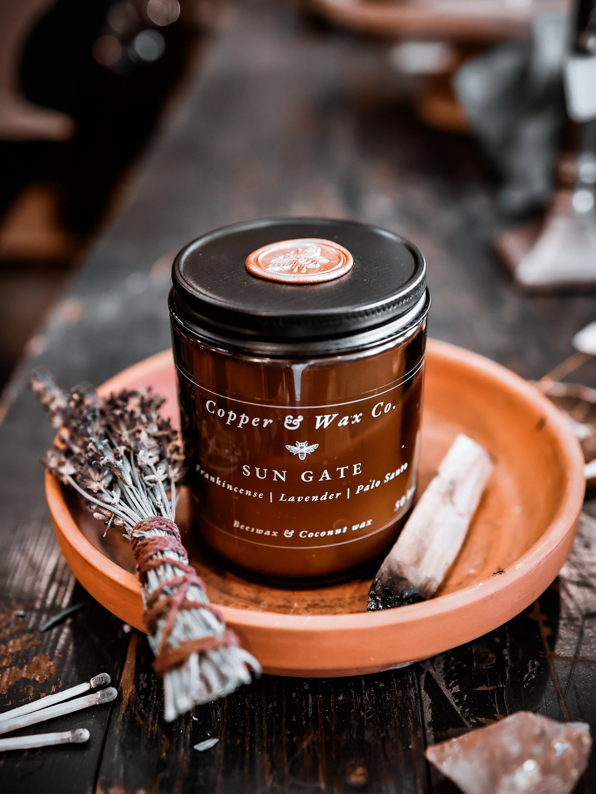 🕯️At Copper &amp; Wax Co., we believe in sustainability without compromising on luxury. Did you know about our Recycling Program?

For every 9oz amber jar returned - enjoy a special discount. It&rsquo;s our little way of saying thank you for helping