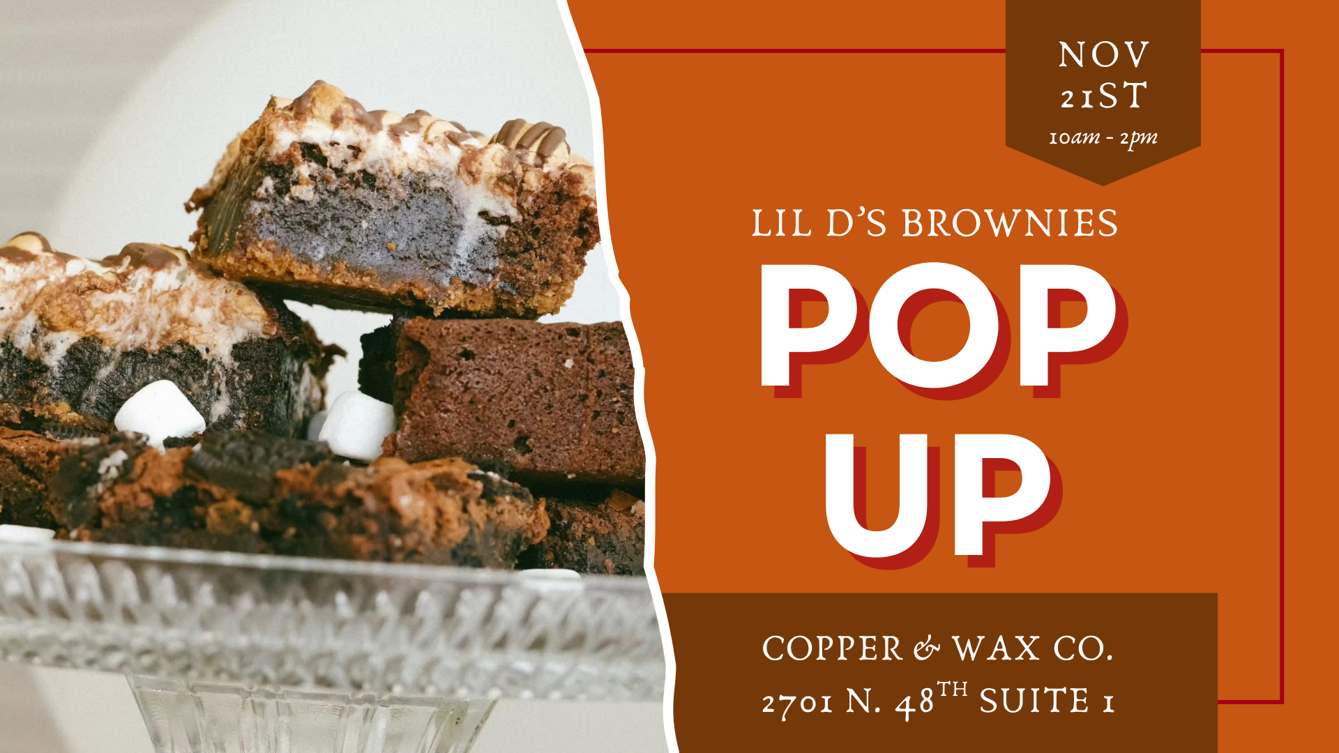Lil D's Brownies pop-up