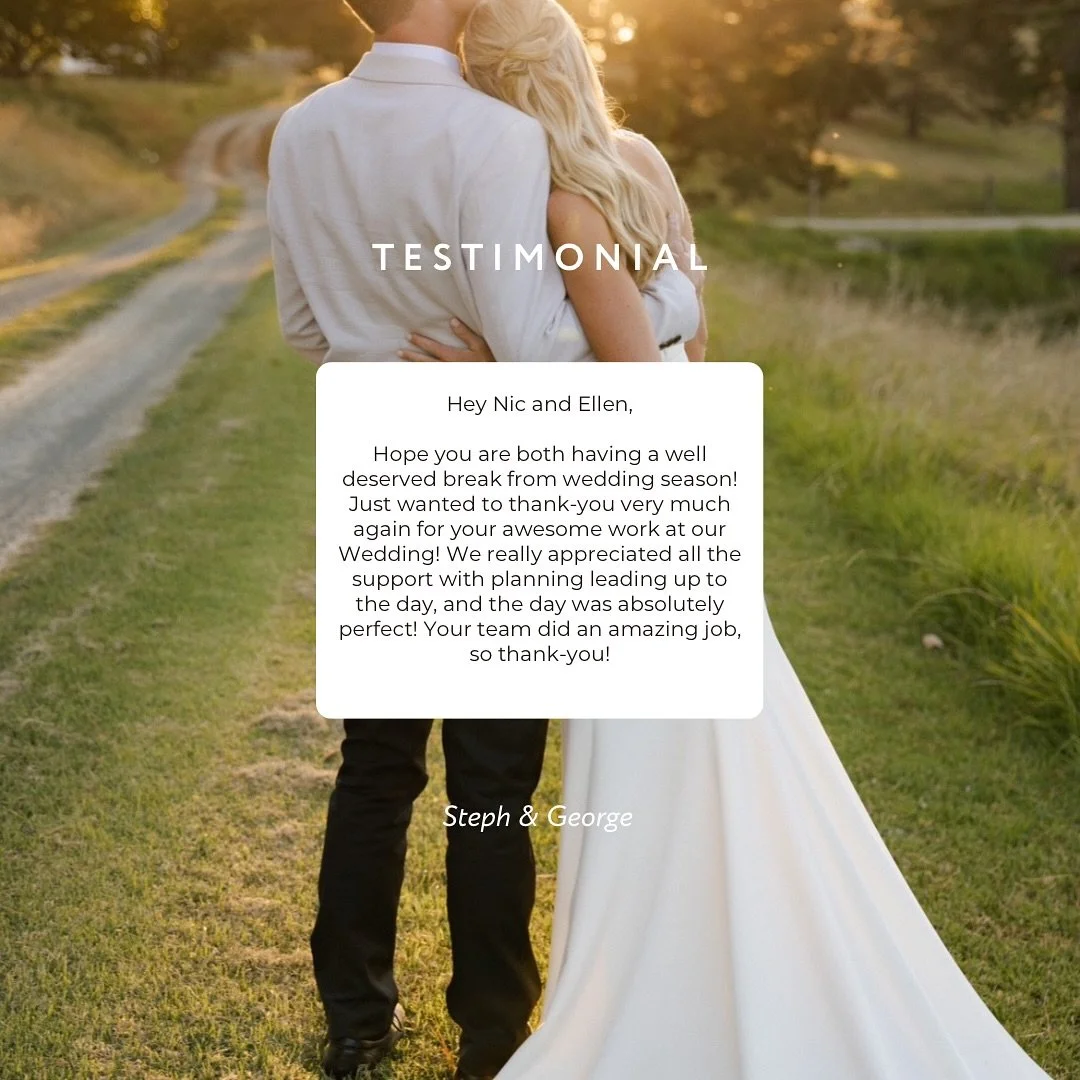 A little testimony for your Twosdaaay! 
Thank you for having us be a part of your journey Steph & George x