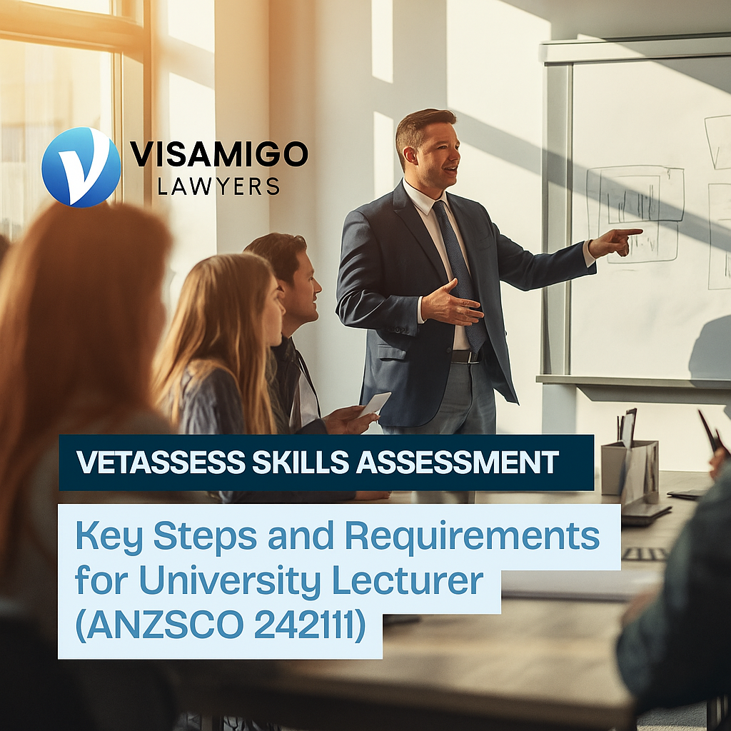 Skills Assessment Guide for University Lecturer (ANZSCO 242111)