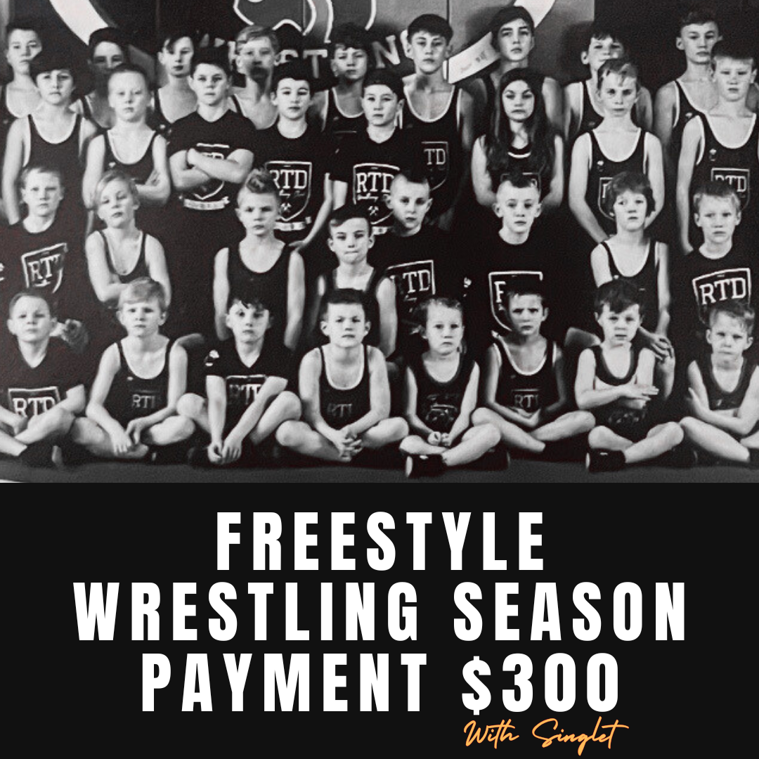 Freestyle Wrestling Season WITH Singlet