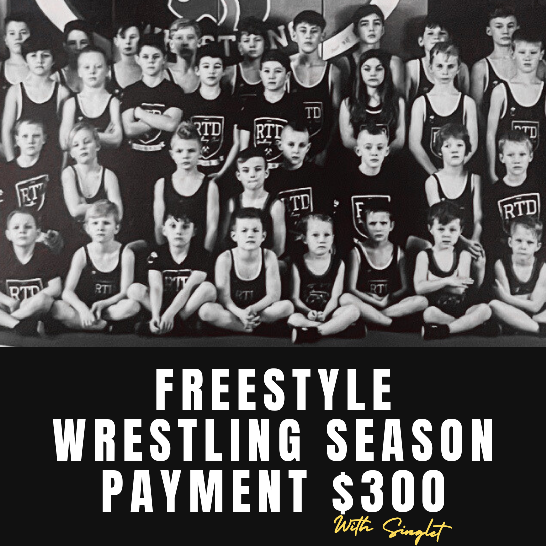 Freestyle Wrestling Season WITH Singlet