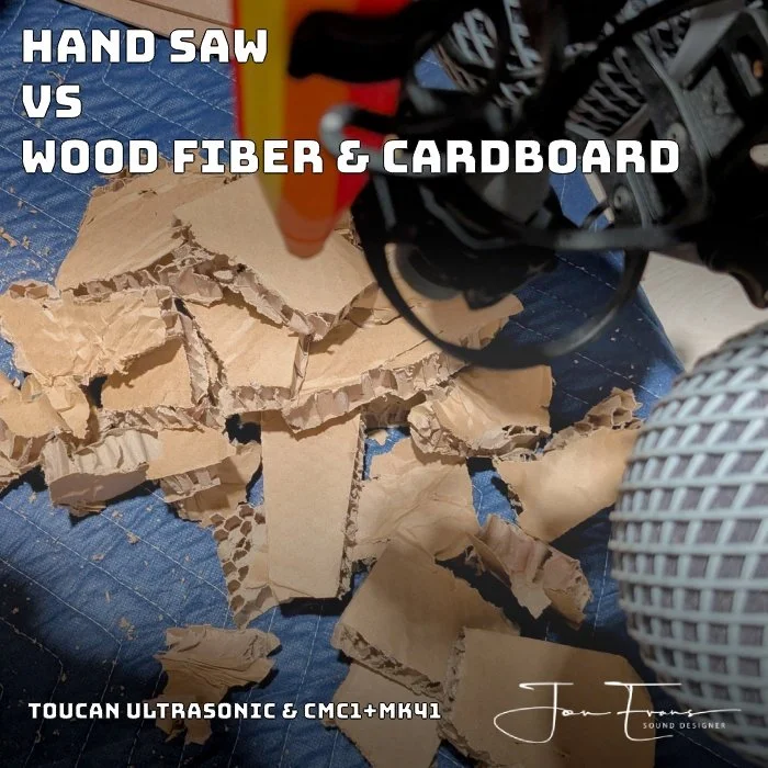 Hand Saw VS Wood Fiber & Cardboard
