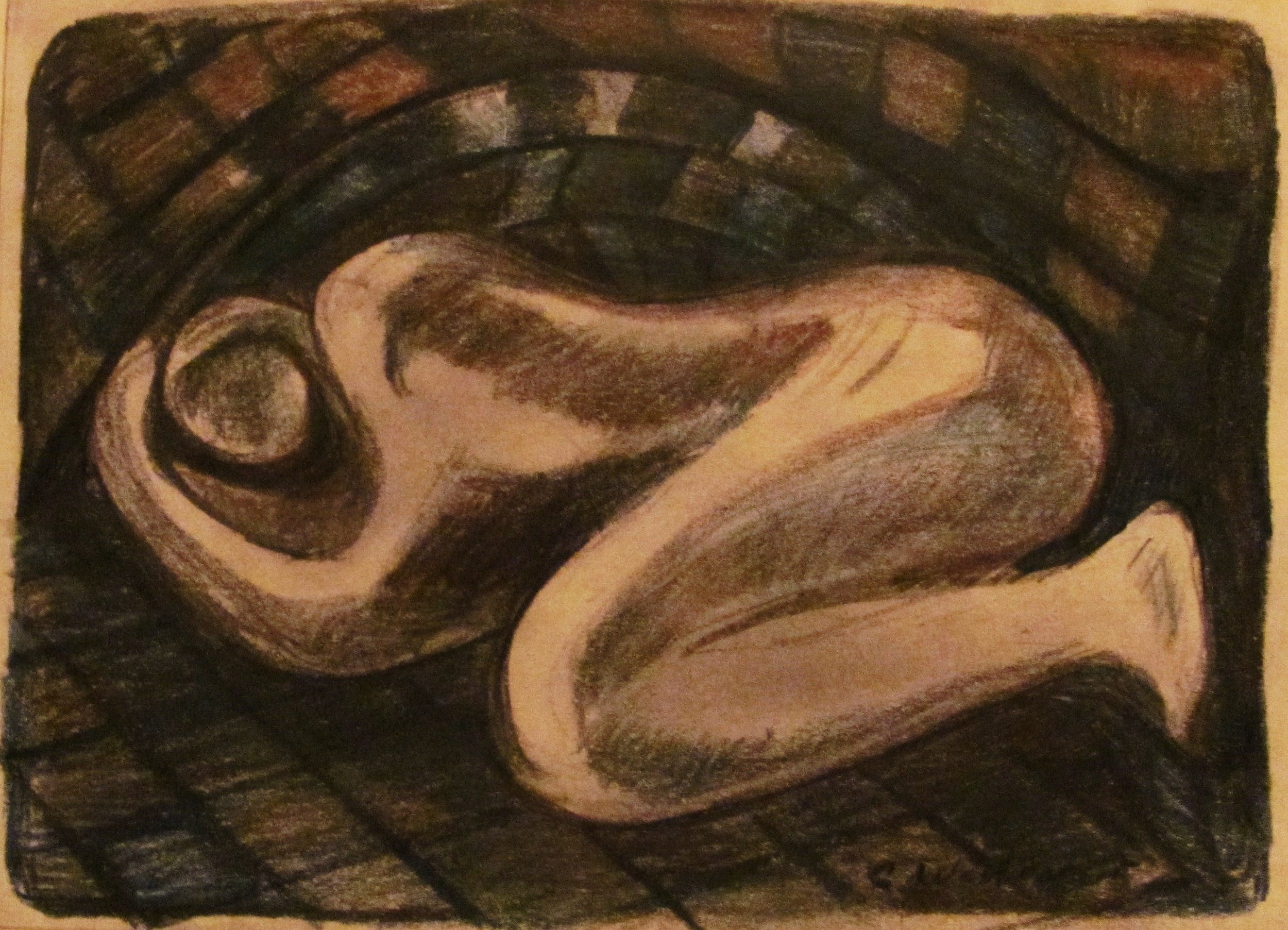 Checkerboard #1 (2005), Pencil on Paper (8" x 10")