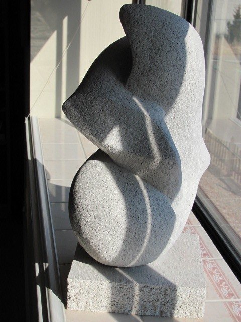Configuration (2012) View 4, Concrete (21" x 11.5" x 9")