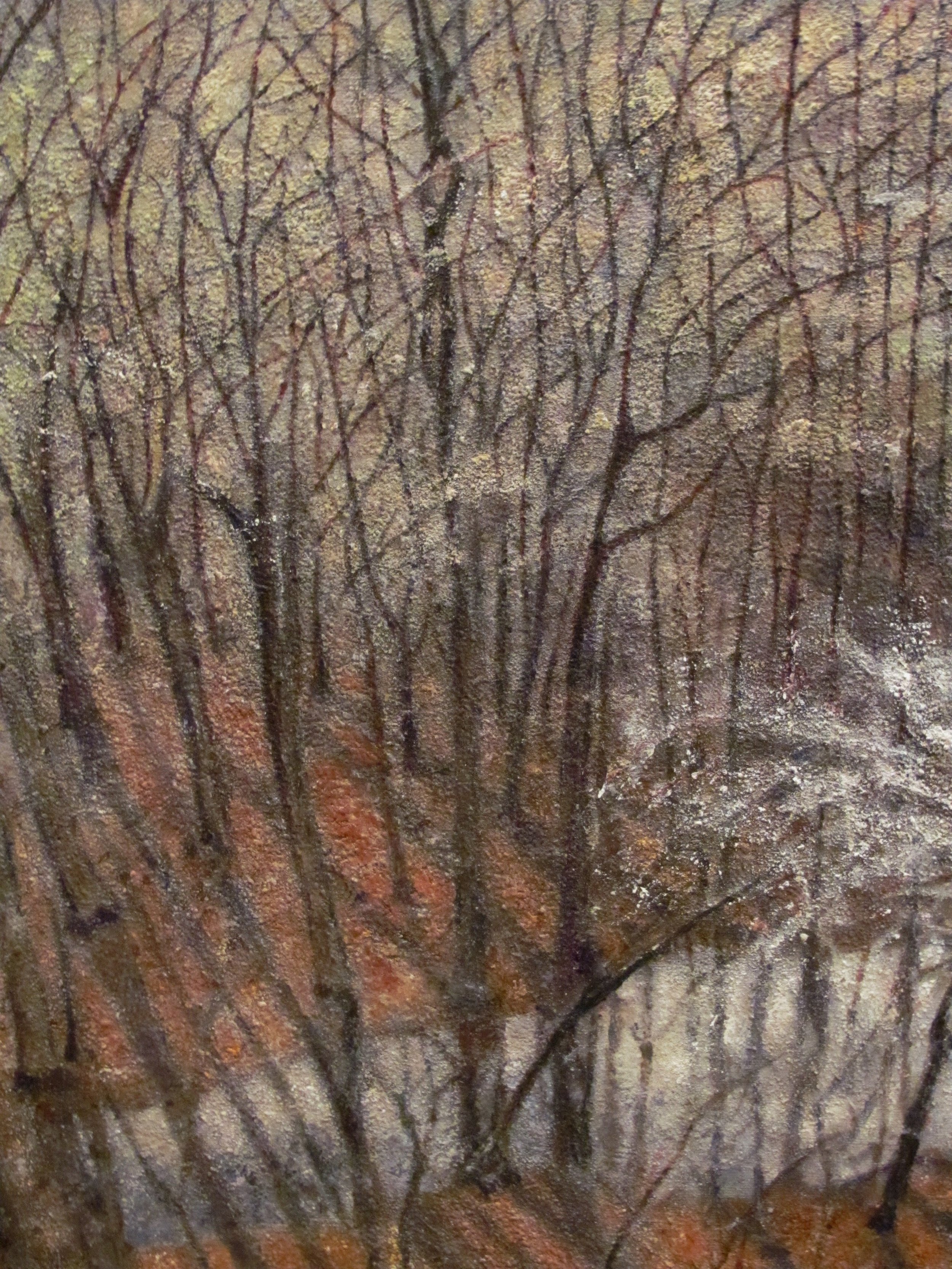 View From 6th Floor (2014), Acrylic on Canvas (16"x 24")