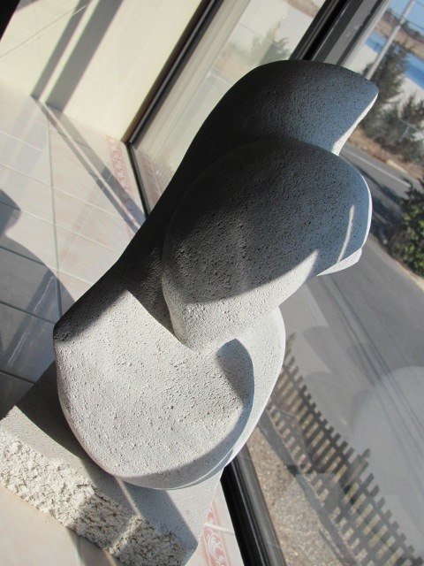 Configuration (2012) View 3, Concrete (21" x 11.5" x 9")