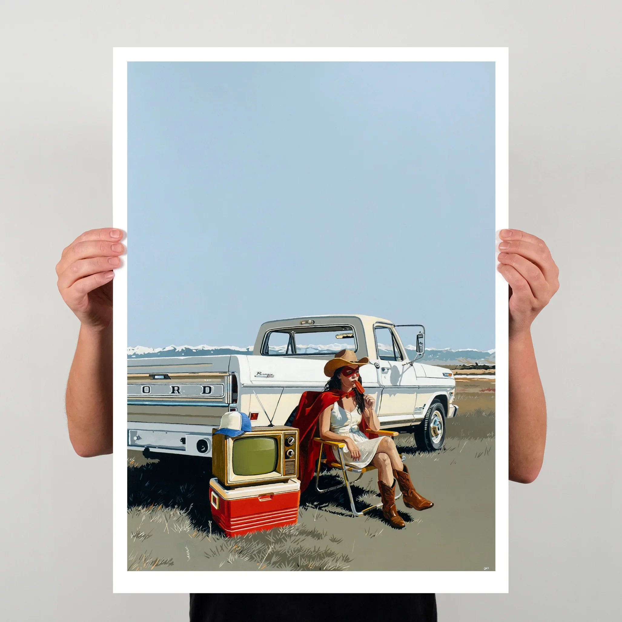 Far away from the beginning - Limited edition print