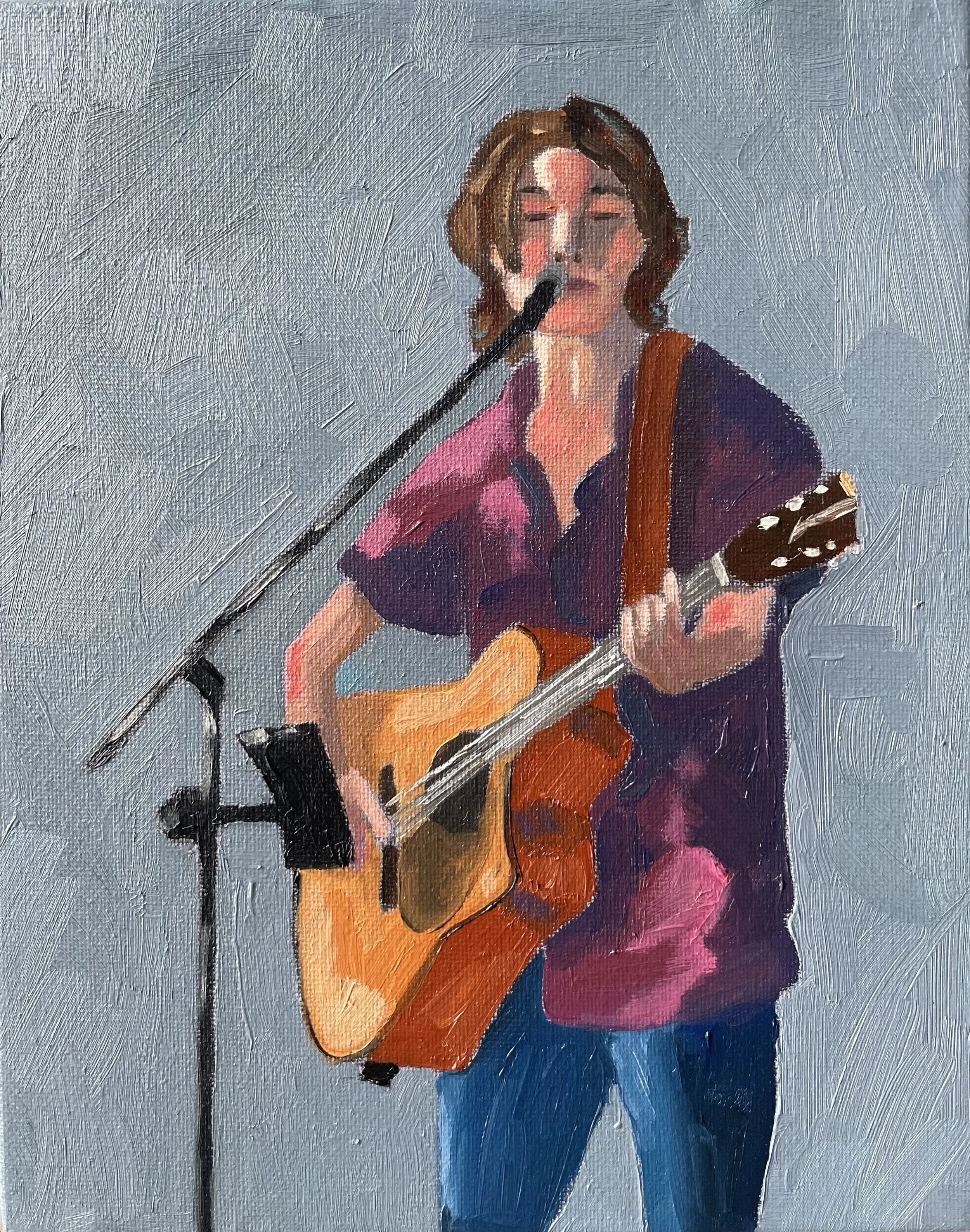 The person I always wanted to be, 25cm x 20cm, oil on canvas, available