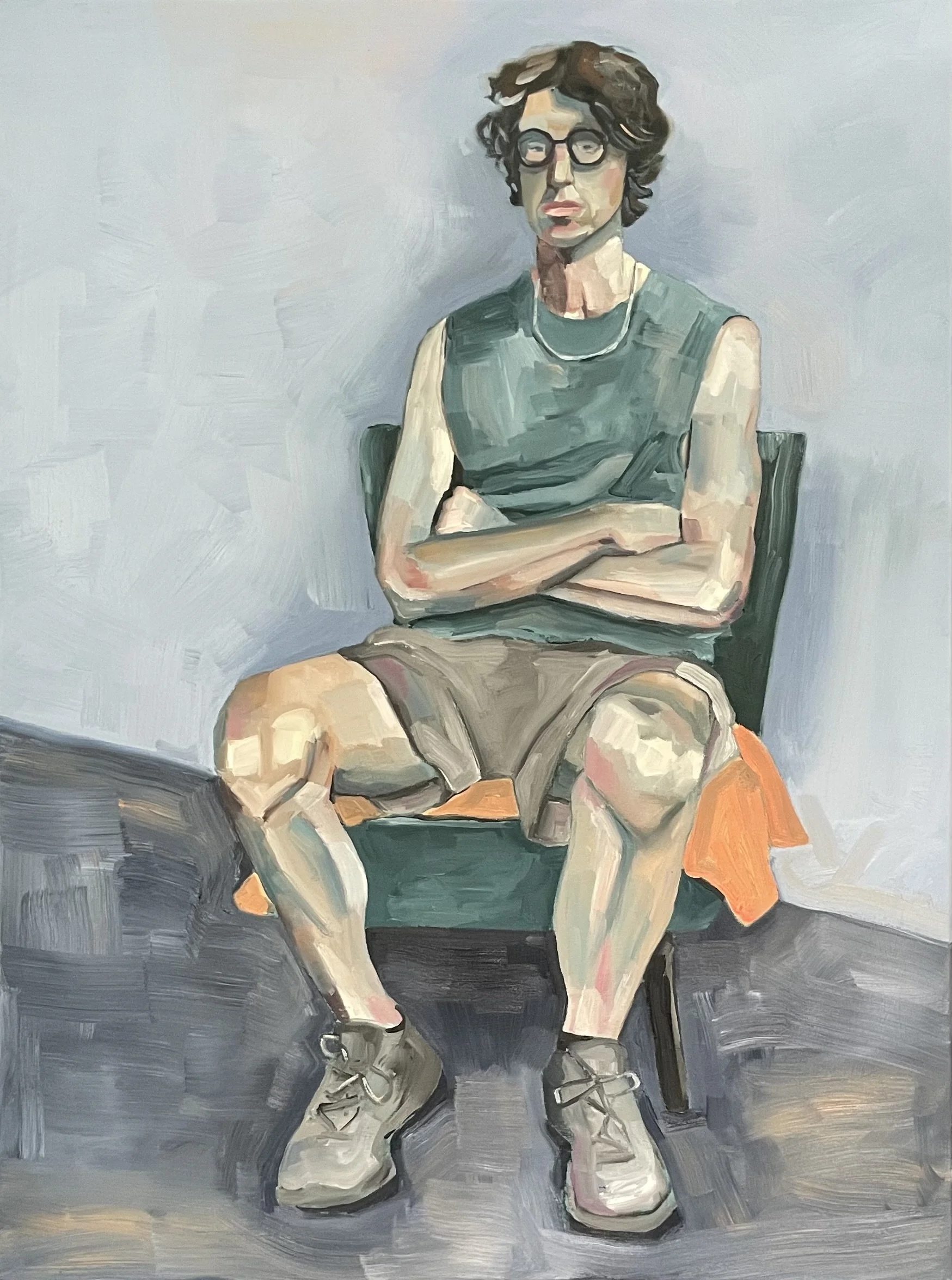 Everywhere you go, there you are, oil on canvas, 1100 x 76 cm